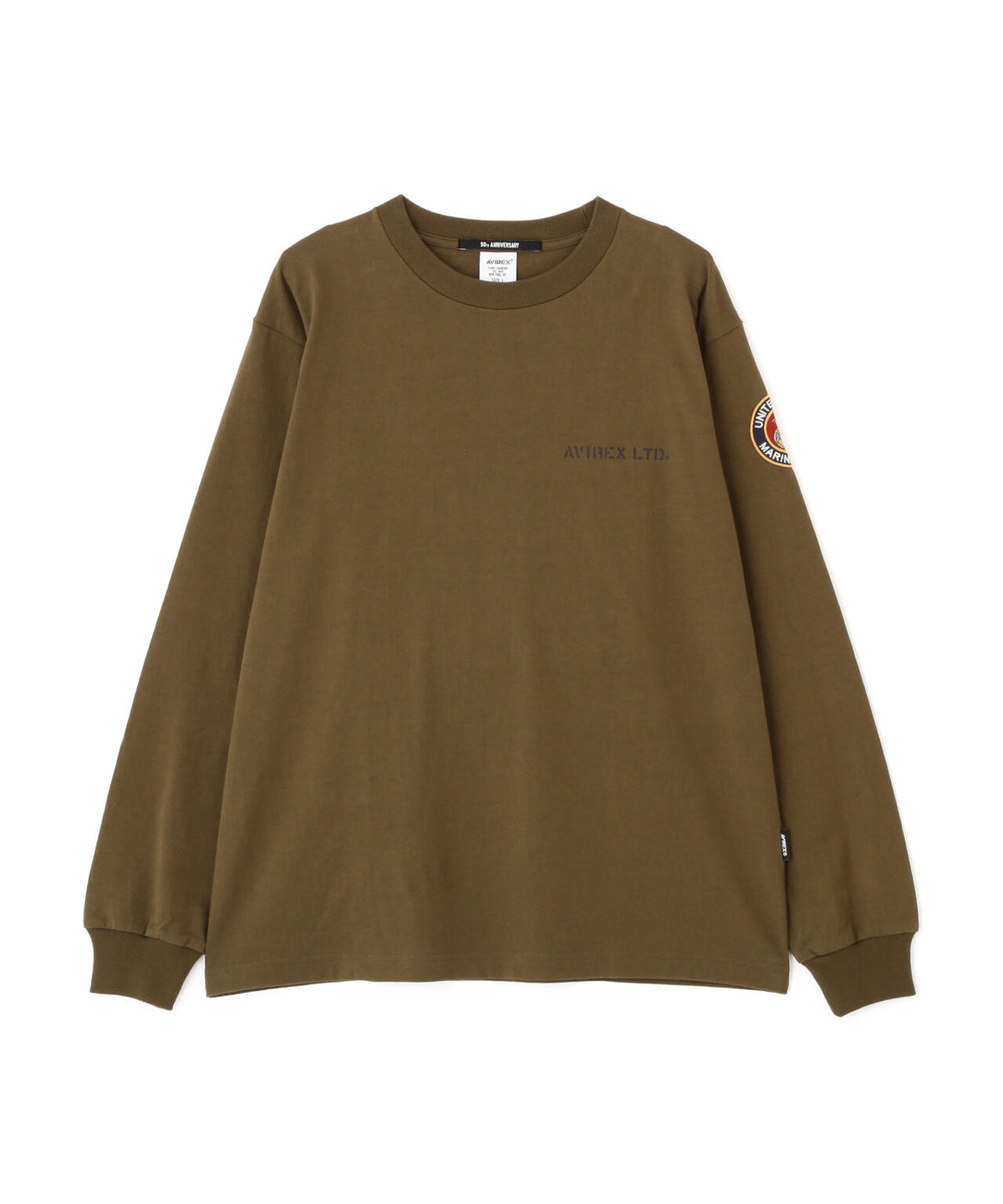 CAMP LEJEUNE PATCHED L/S T-SHIRT