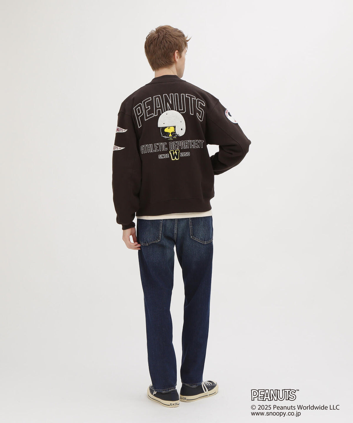 《AVIREX × PEANUTS》SWEAT CARDIGAN