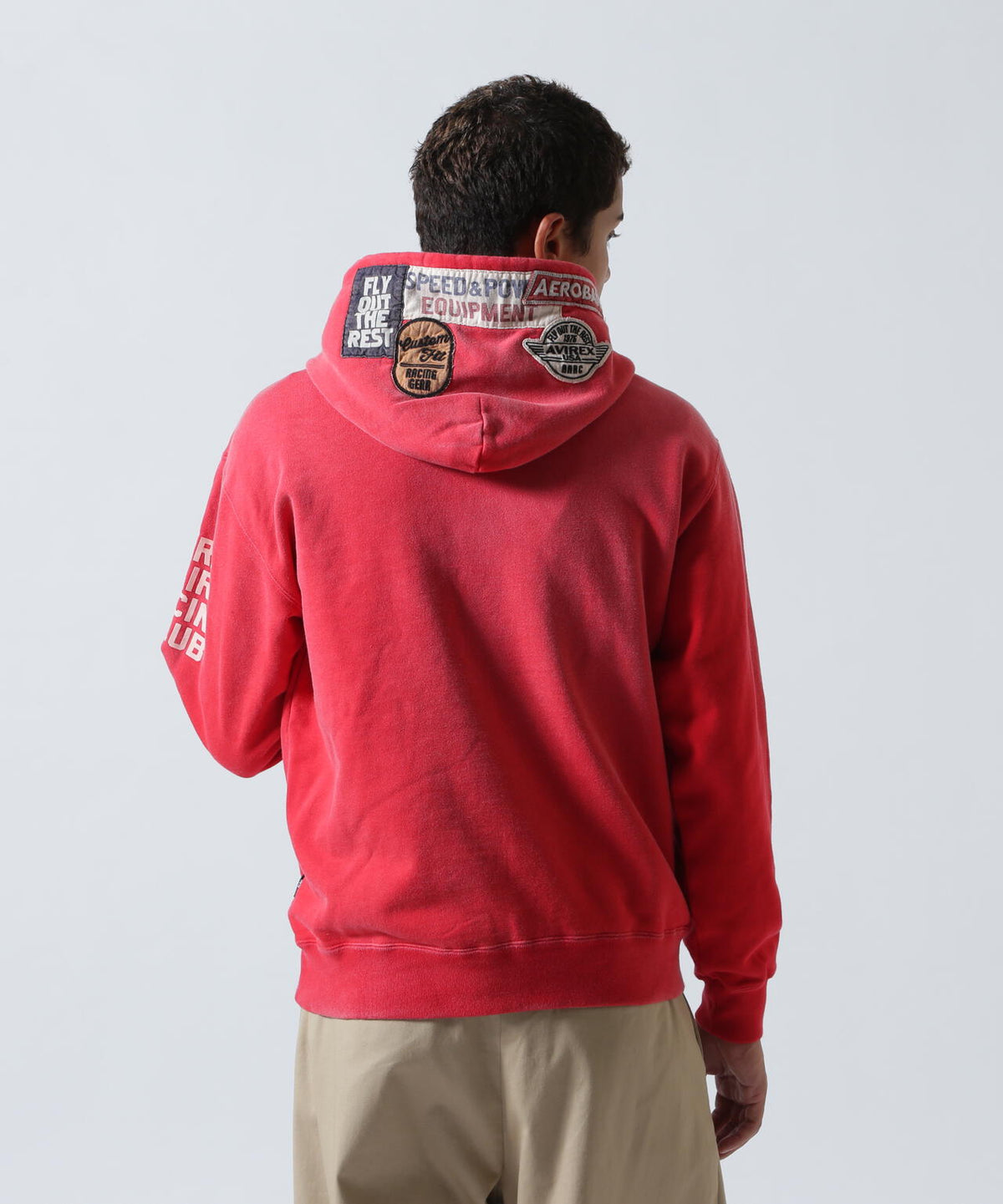 《A.A.R.C》PATCHED SWEAT HOODIE