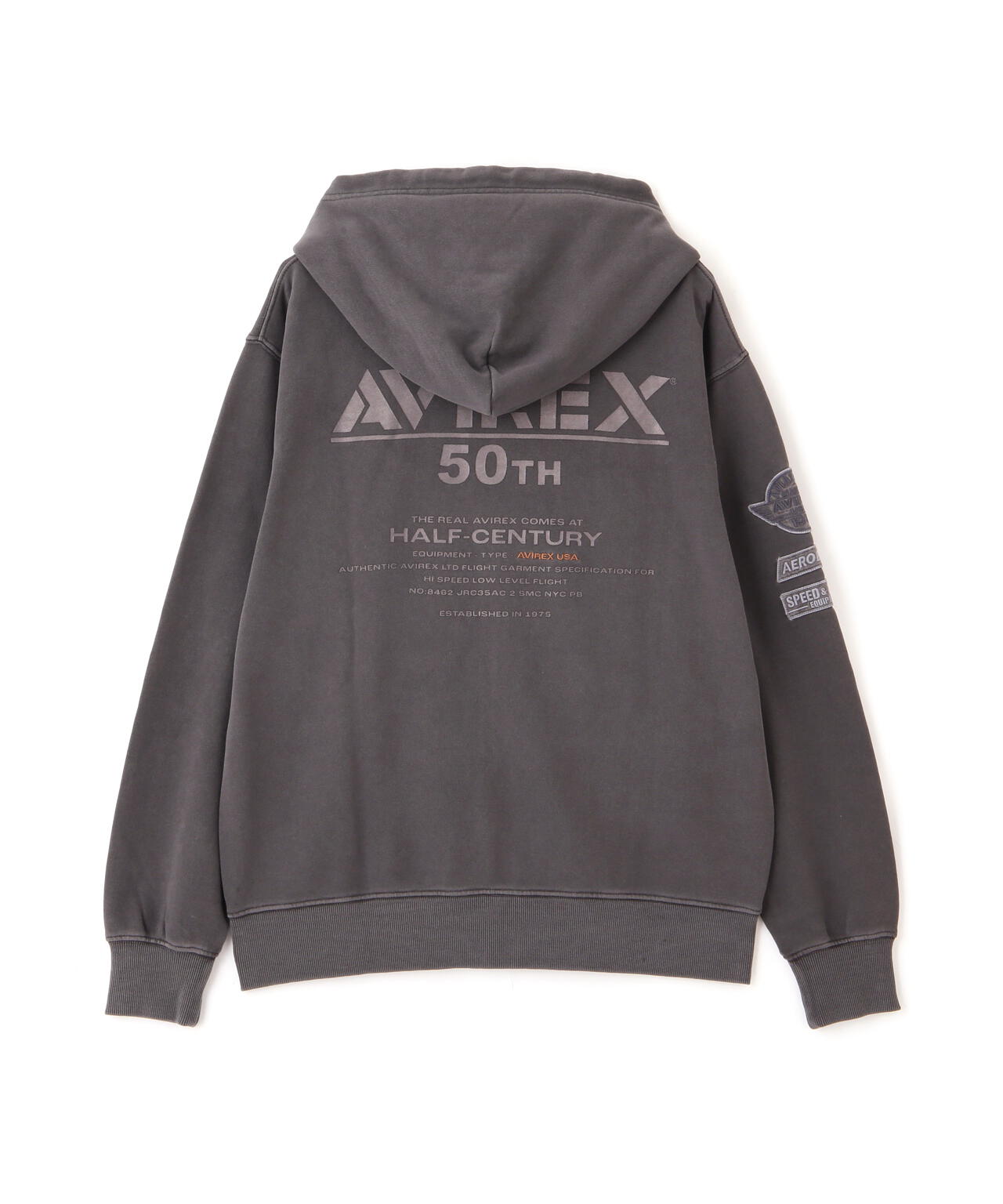 《50th Anniversary》FADE WASH ZIP UP PARKA