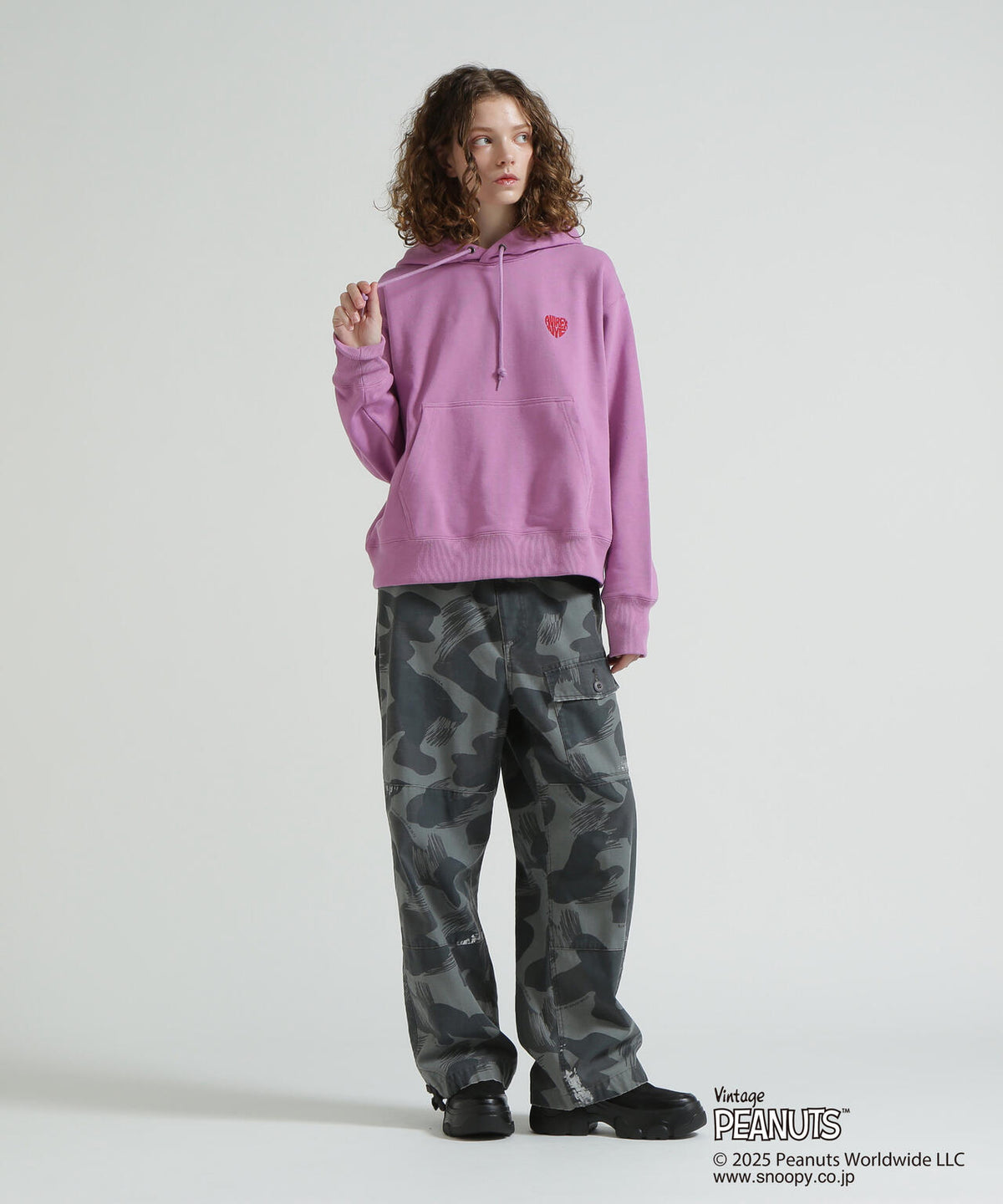 《AVIREX × PEANUTS》PULLOVER PARKA / プルオーバーパーカー / ピーナッツ / アヴィレックス