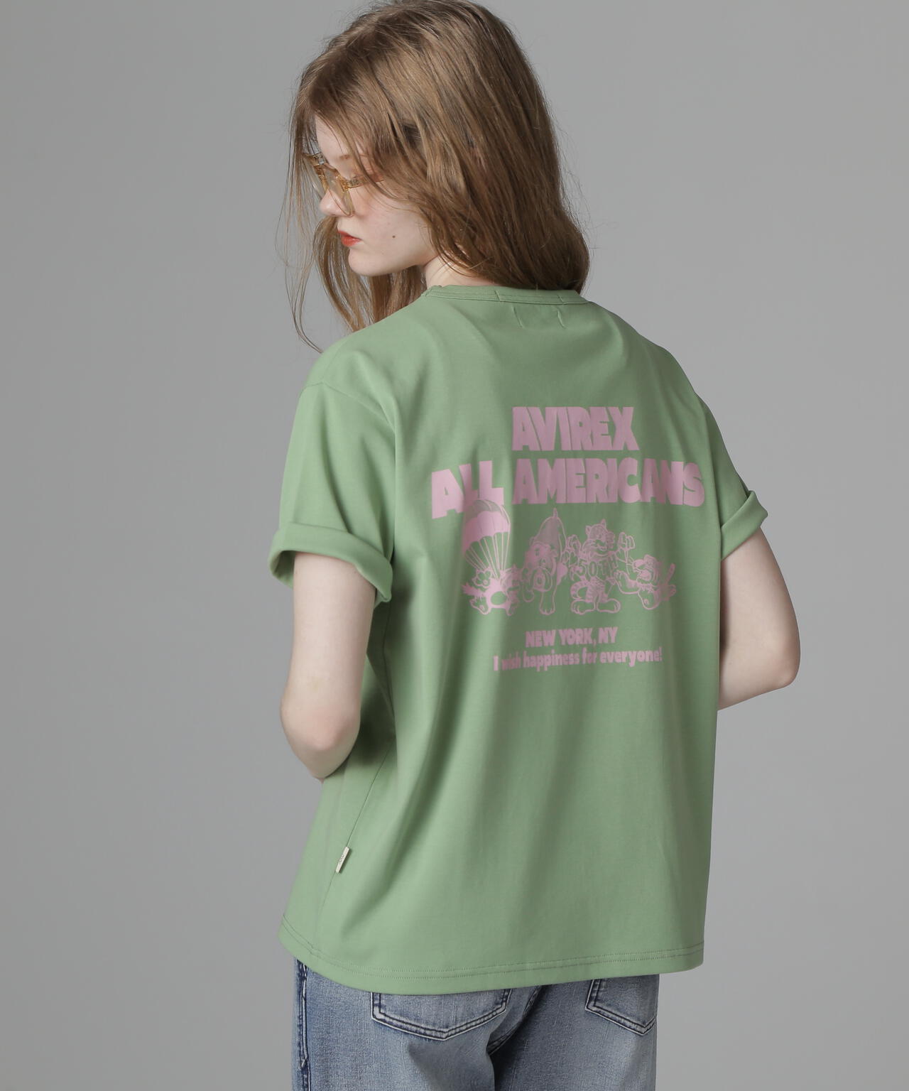 <WOMAN>50TH ANIMALS T-SHIRT