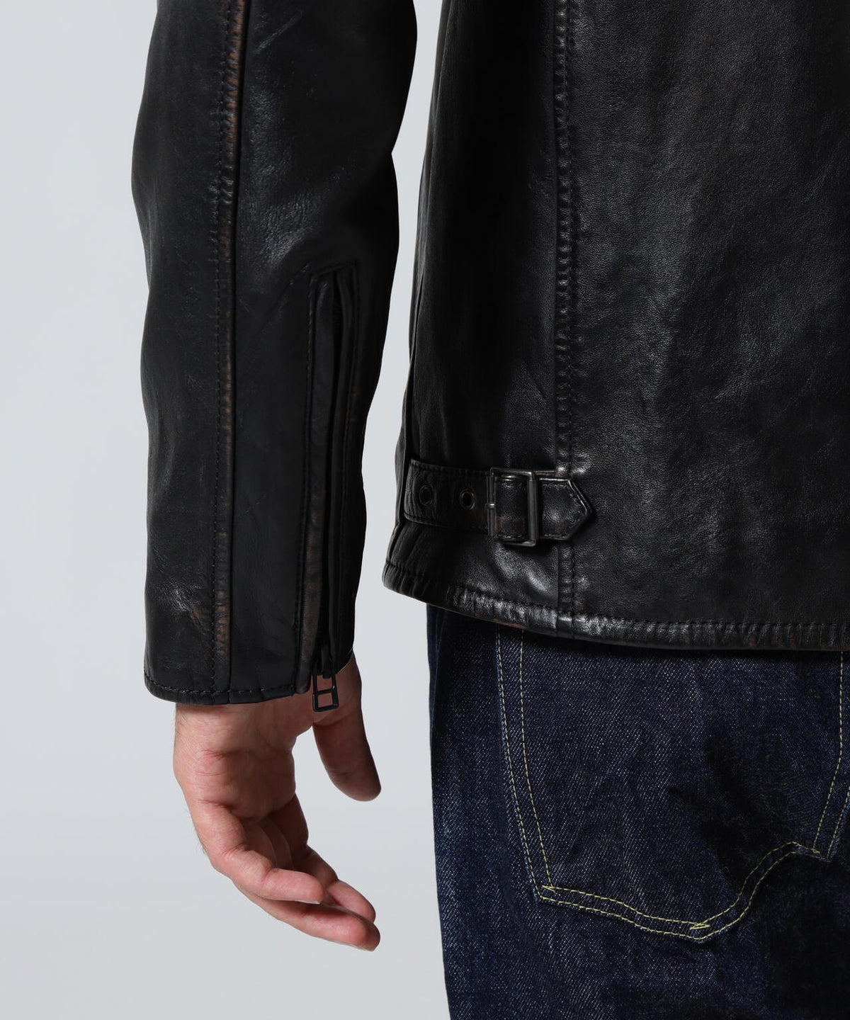 SHEEP SKIN STAND RIDERS JACKET