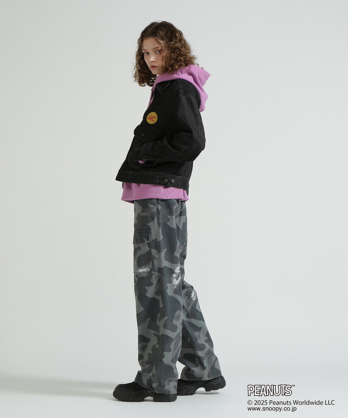 《AVIREX × PEANUTS》DENIM WORK JACKET / デニムワークジャケット / ピーナッツ / アヴィレックス