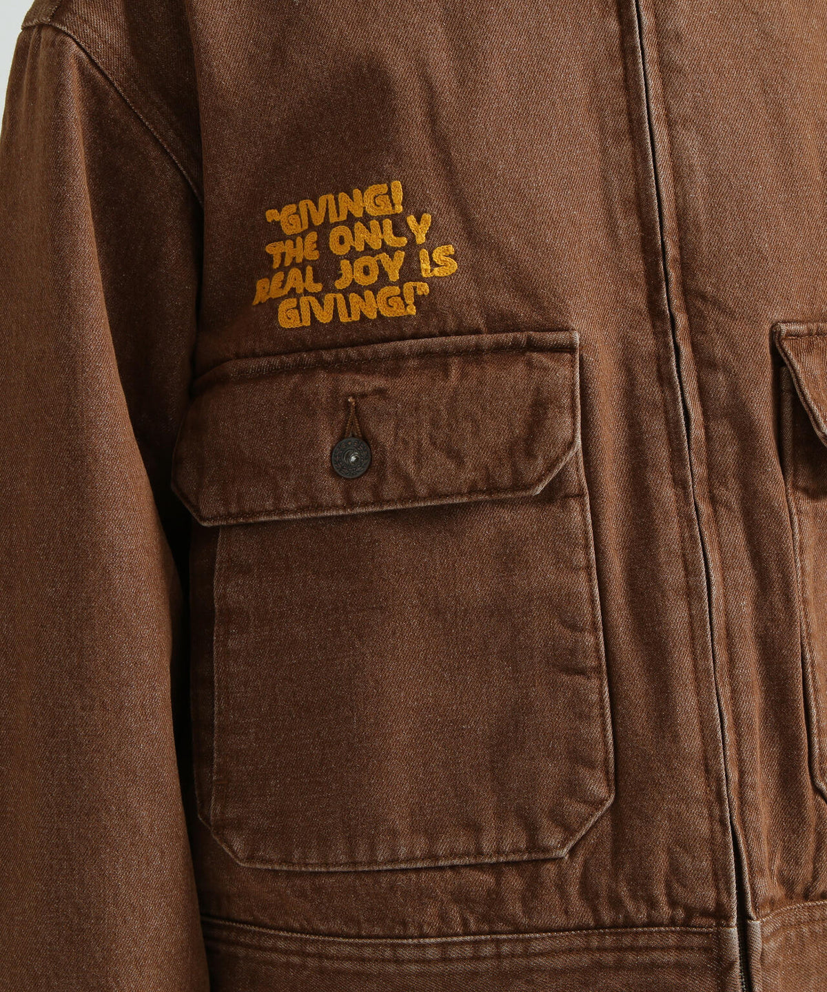 《AVIREX × PEANUTS》DENIM WORK JACKET / デニムワークジャケット / ピーナッツ / アヴィレックス