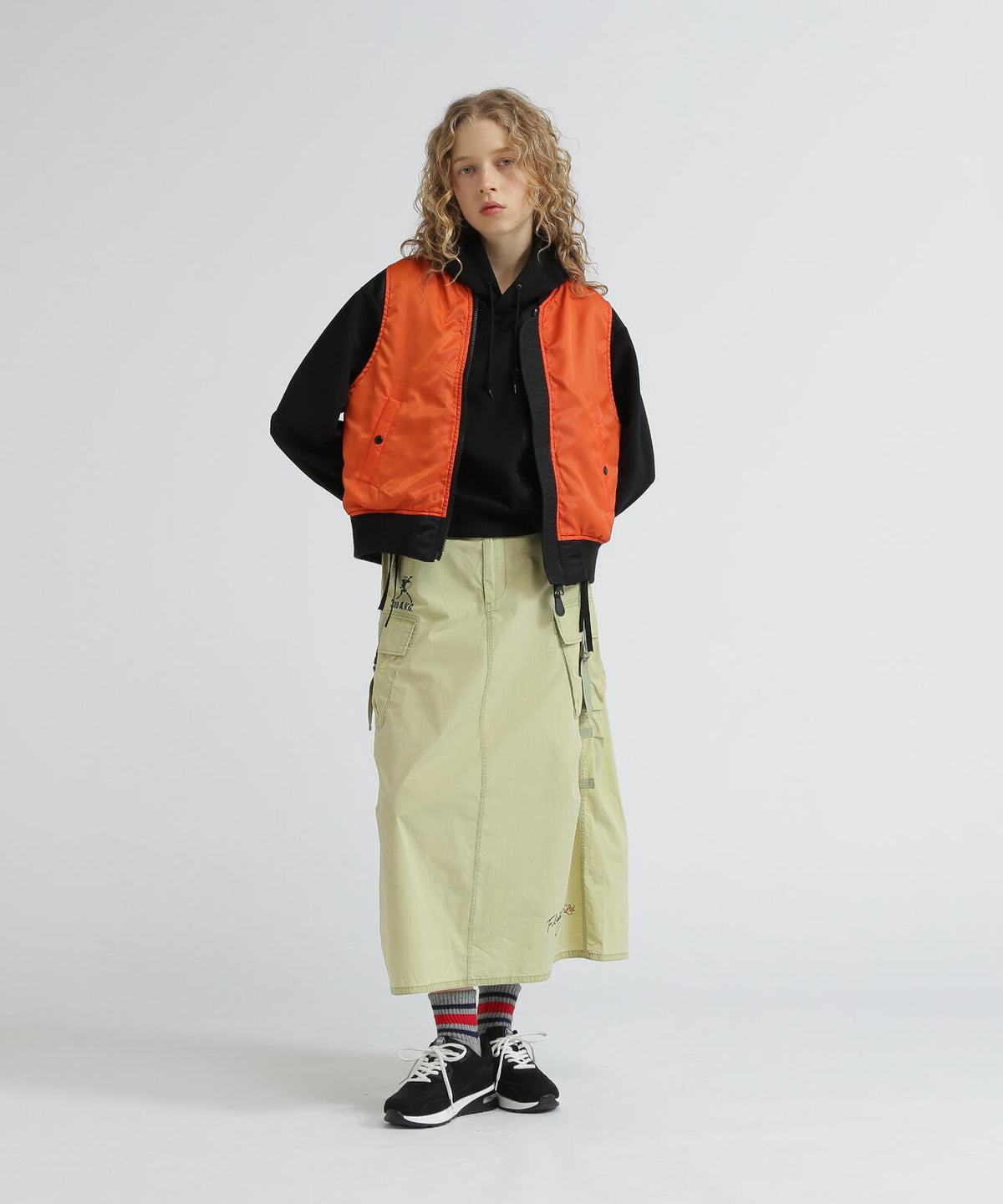 SLEEVELESS MA-1 VEST/スリーブレスMA-1ベスト
