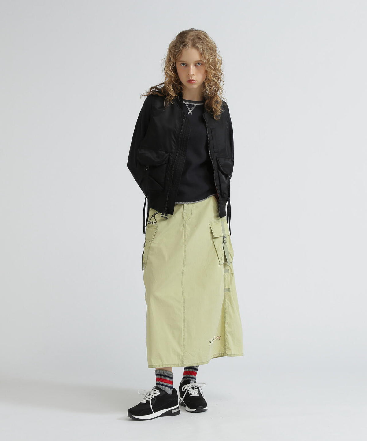 SLEEVELESS MA-1 VEST/スリーブレスMA-1ベスト
