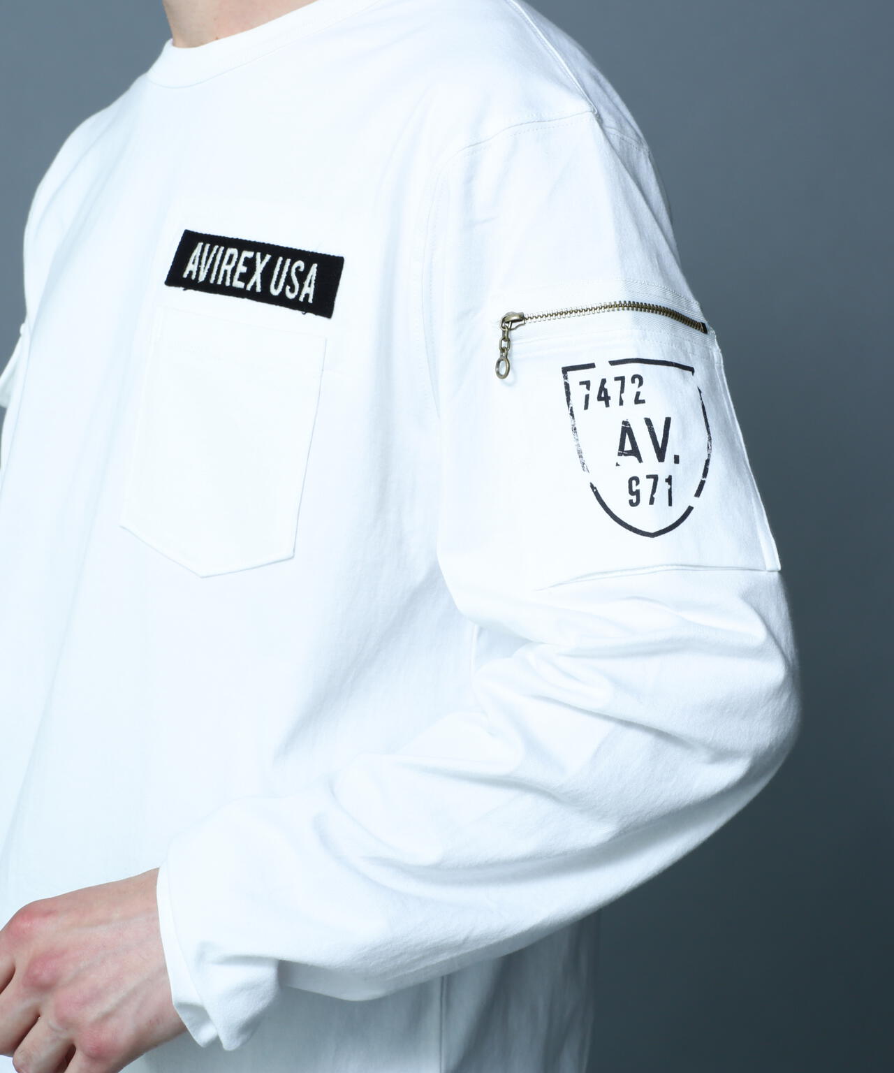 FATIGUE CREW NECK L/S T-SHIRT / ファティーグ クルーネック 長袖 Tシャツ