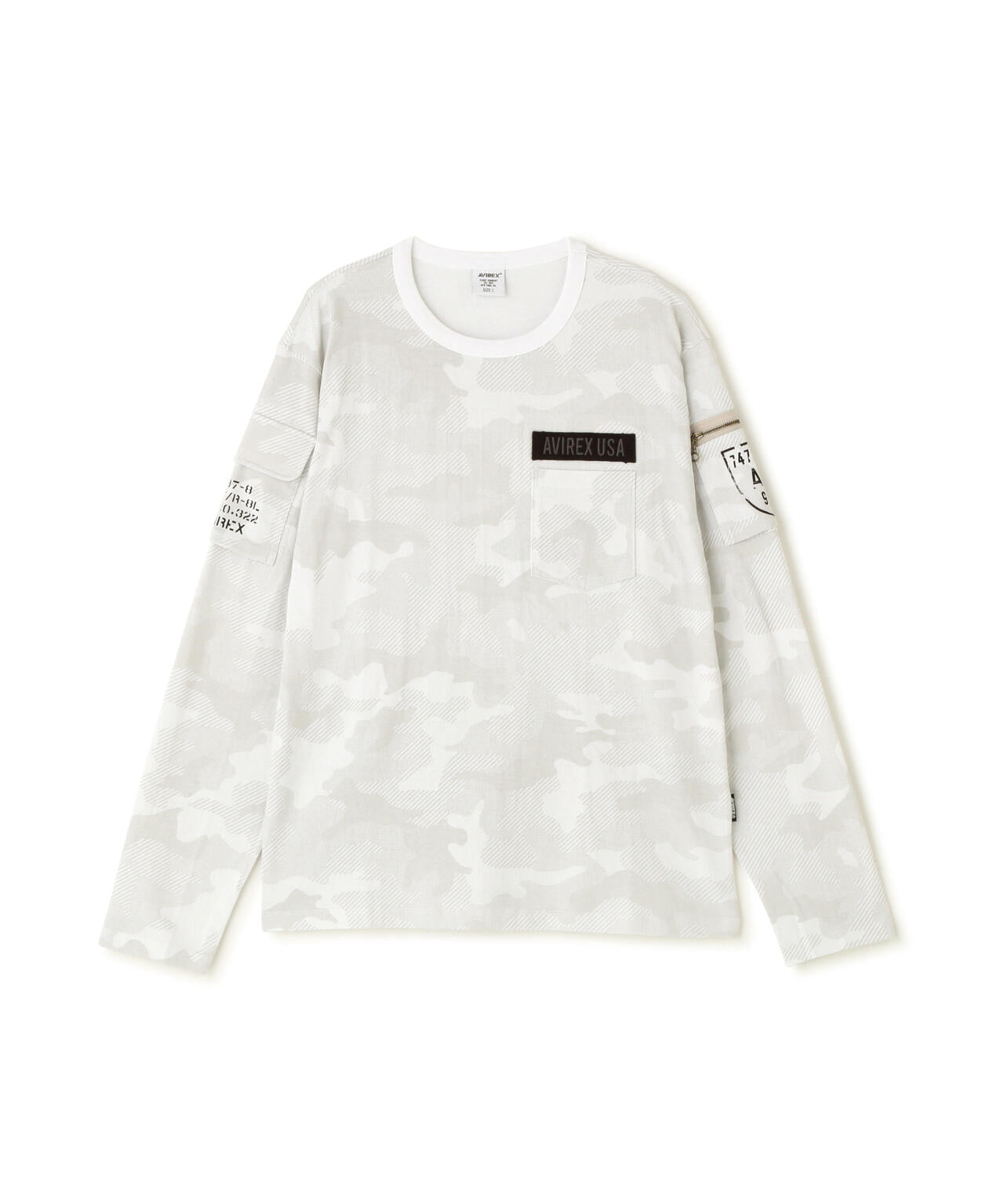 FATIGUE CREW NECK L/S T-SHIRT / ファティーグ クルーネック 長袖 Tシャツ