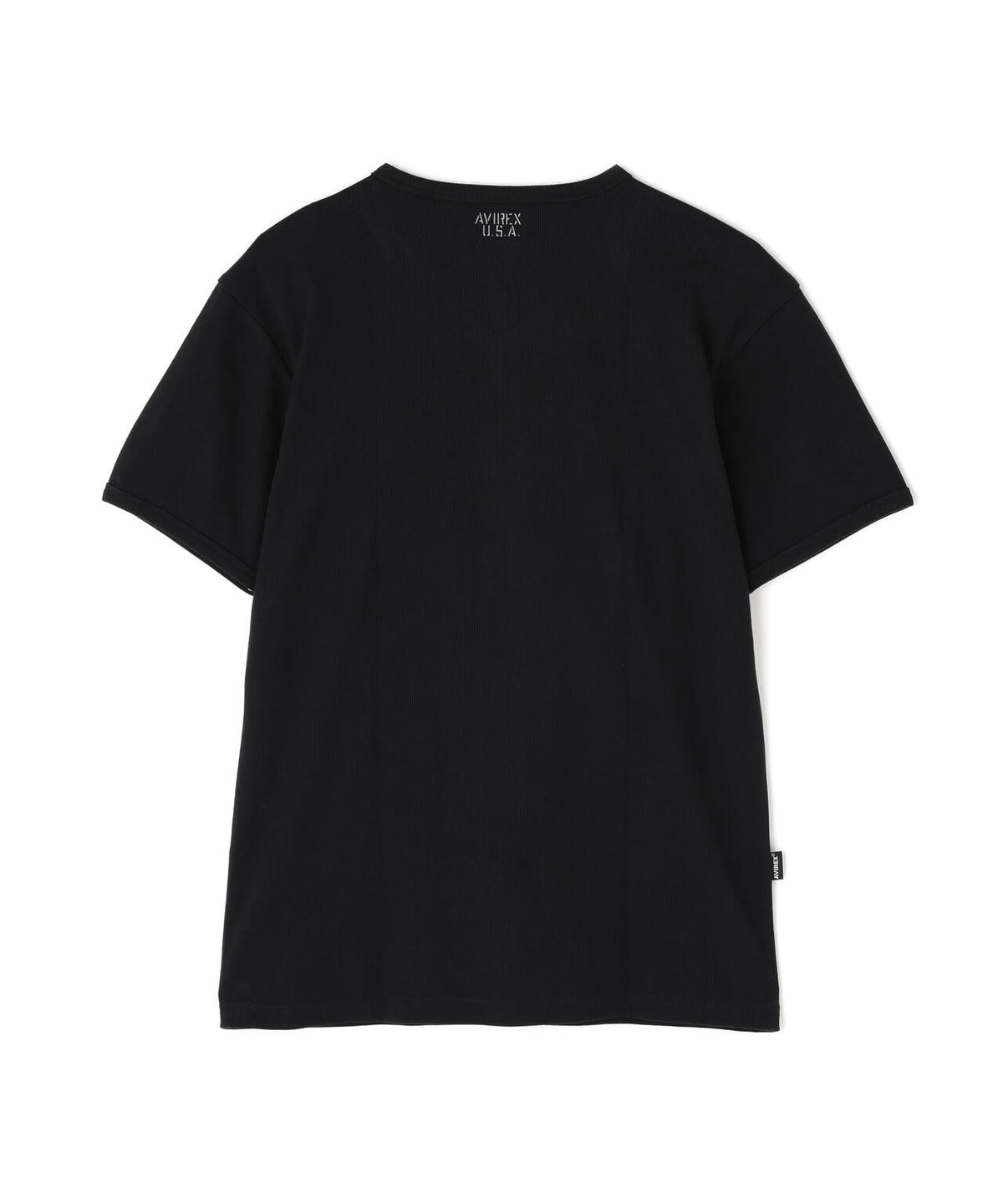 《DAILY/デイリー》RIB S/S V-NECK T-SHIRT/リブ 半袖 ブイネック Tシャツ デイリーウェア