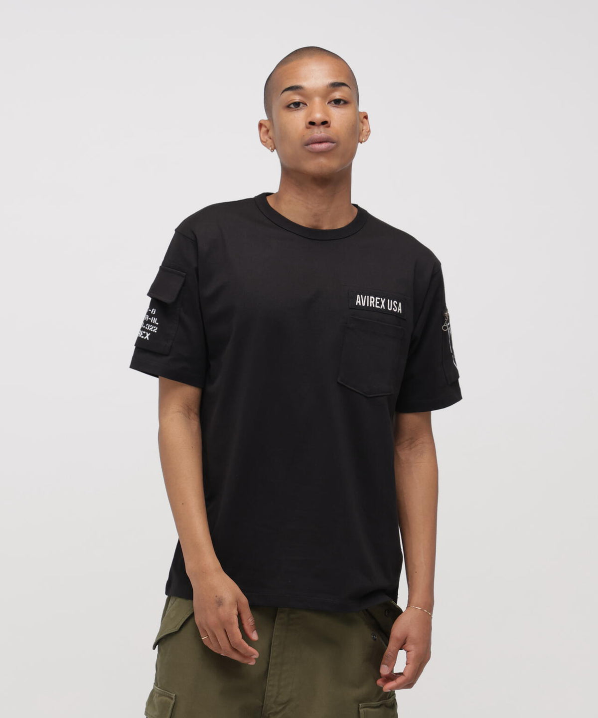 FATIGUE S/S T-SHIRT / ファティーグ 半袖 Tシャツ / AVIREX / アヴィレックス