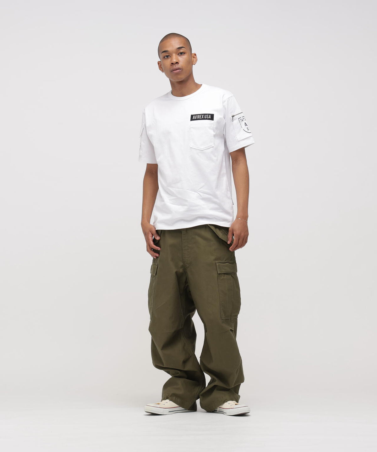 FATIGUE S/S T-SHIRT / ファティーグ 半袖 Tシャツ / AVIREX / アヴィレックス