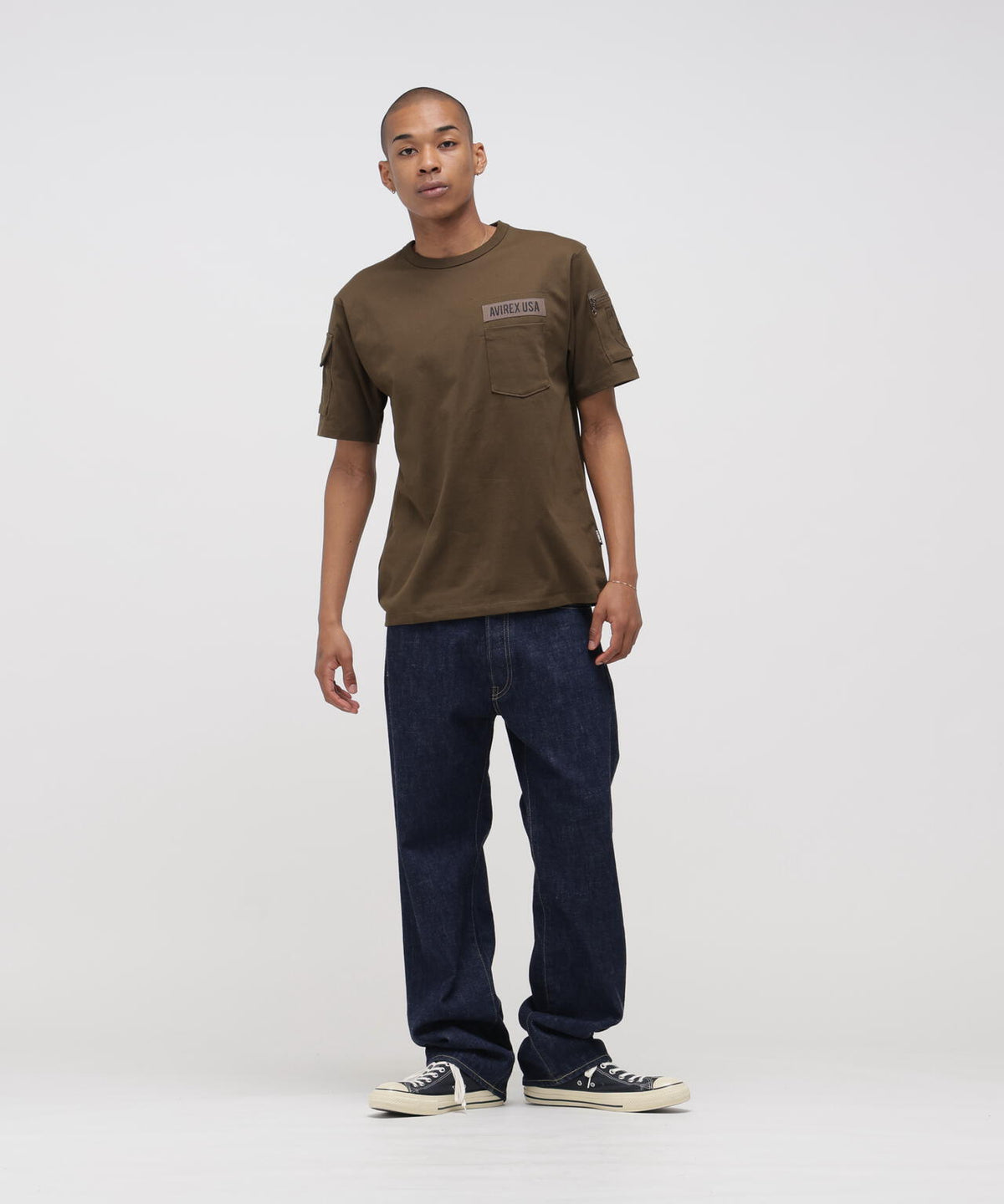 FATIGUE S/S T-SHIRT / ファティーグ 半袖 Tシャツ / AVIREX / アヴィレックス
