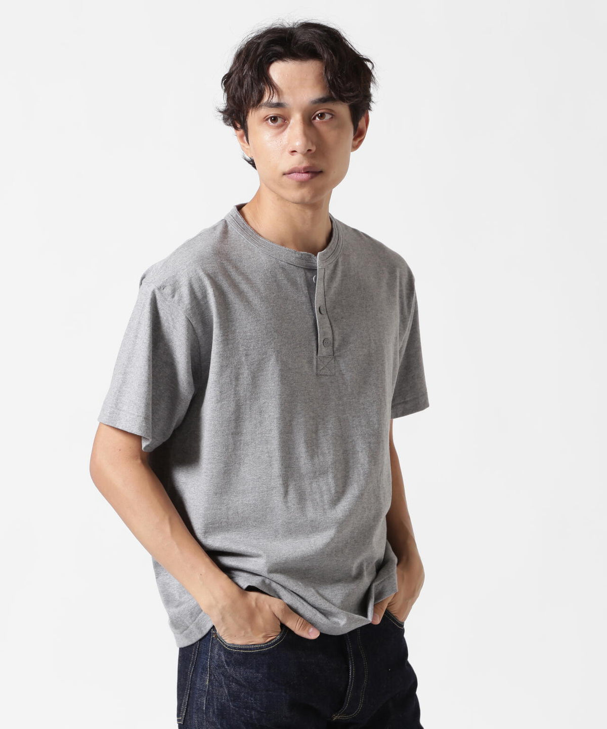 HENLEY NECK PACK T-SHIRT