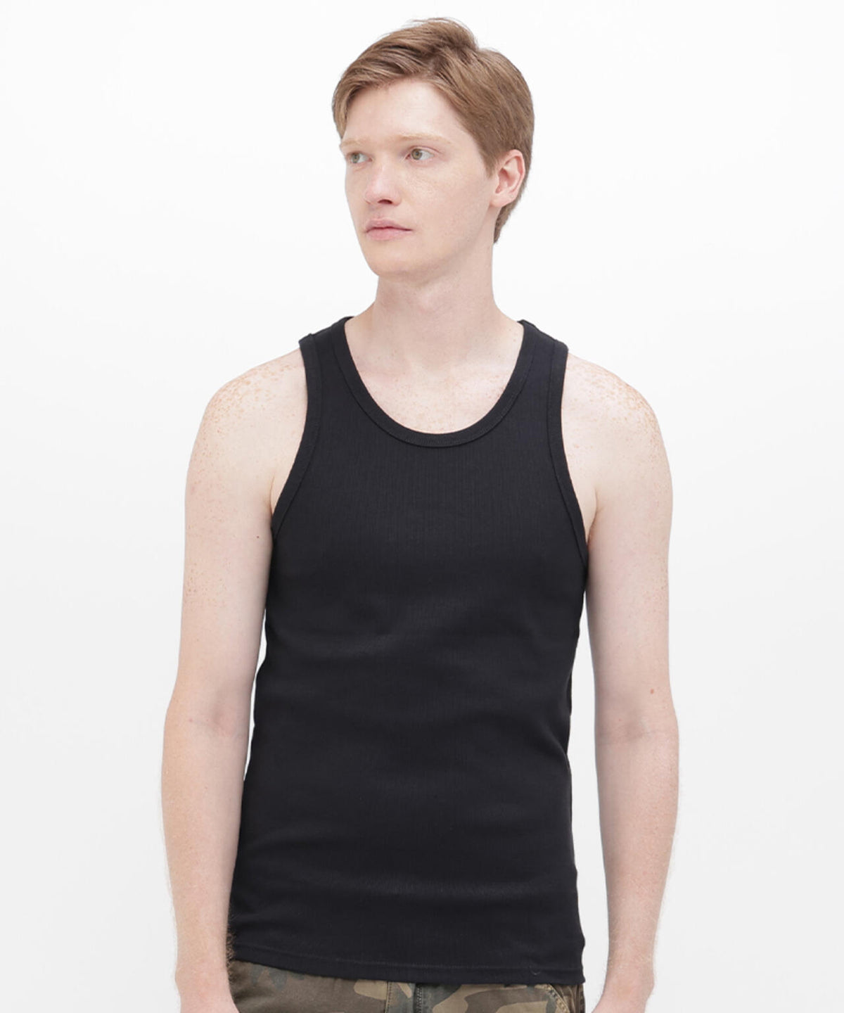 《DAILY/デイリー》RIB TANK TOP/リブ タンクトップ デイリーウェア