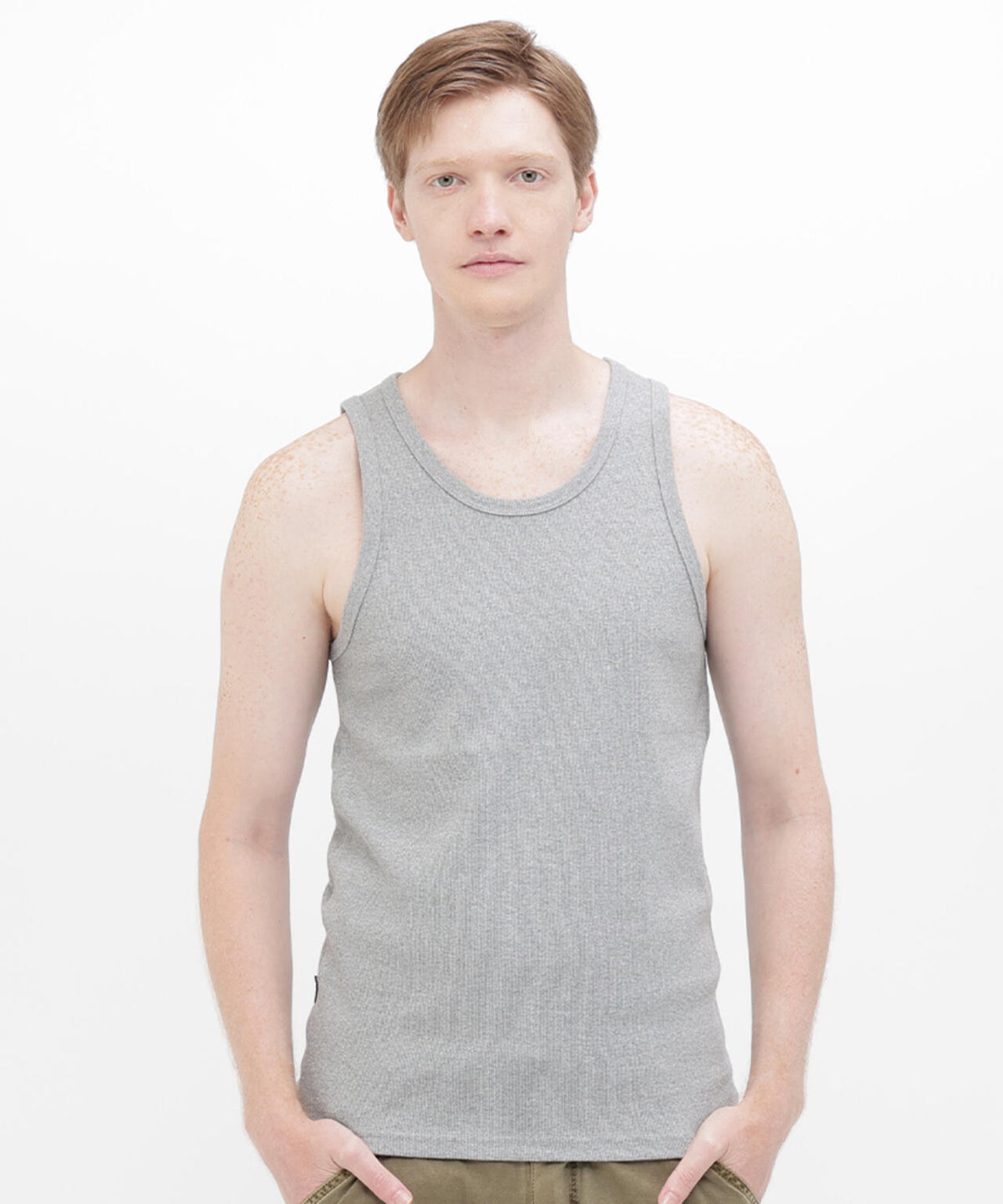 《DAILY/デイリー》RIB TANK TOP/リブ タンクトップ デイリーウェア