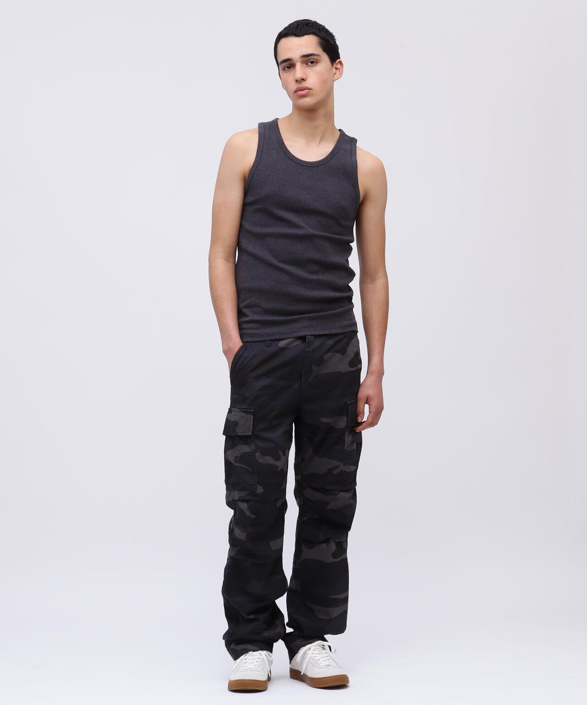 《DAILY/デイリー》RIB TANK TOP/リブ タンクトップ デイリーウェア