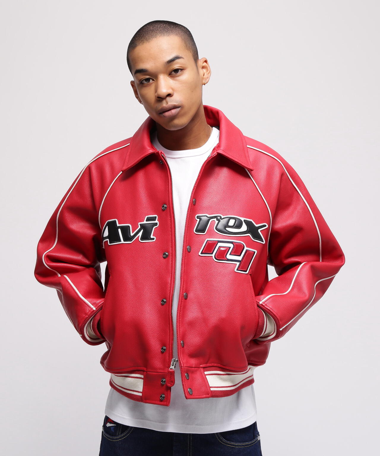 COW LOGO VARSITY JACKET