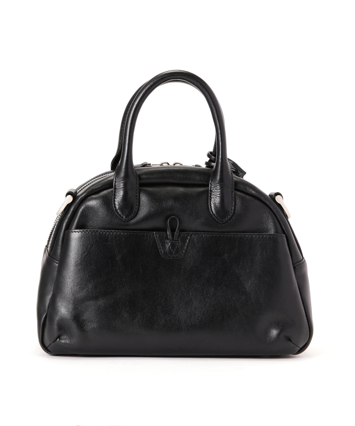 VARSITY LEATHER MINI-BOSTON BAG / AVX5625