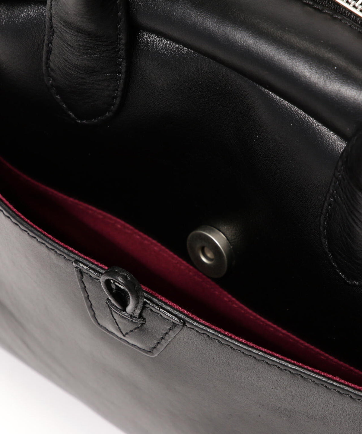 VARSITY LEATHER MINI-BOSTON BAG / AVX5625