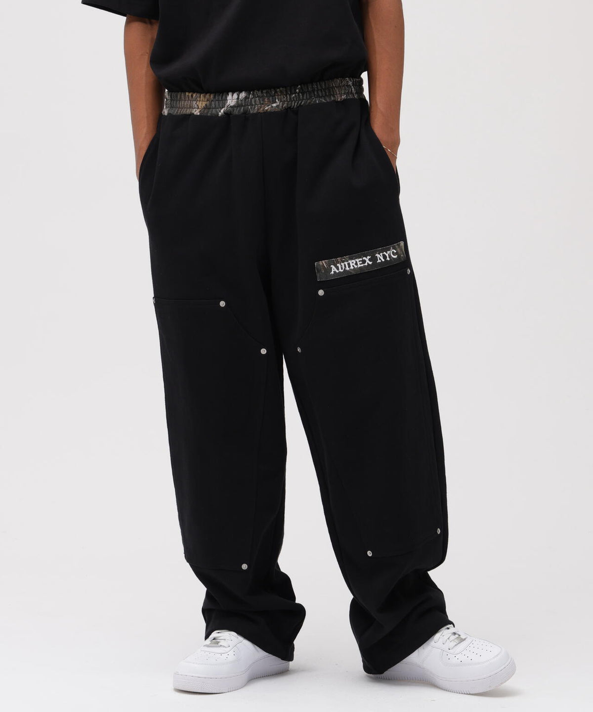 SWEAT PAINTER PANTS ”REAL TREE CAMO”