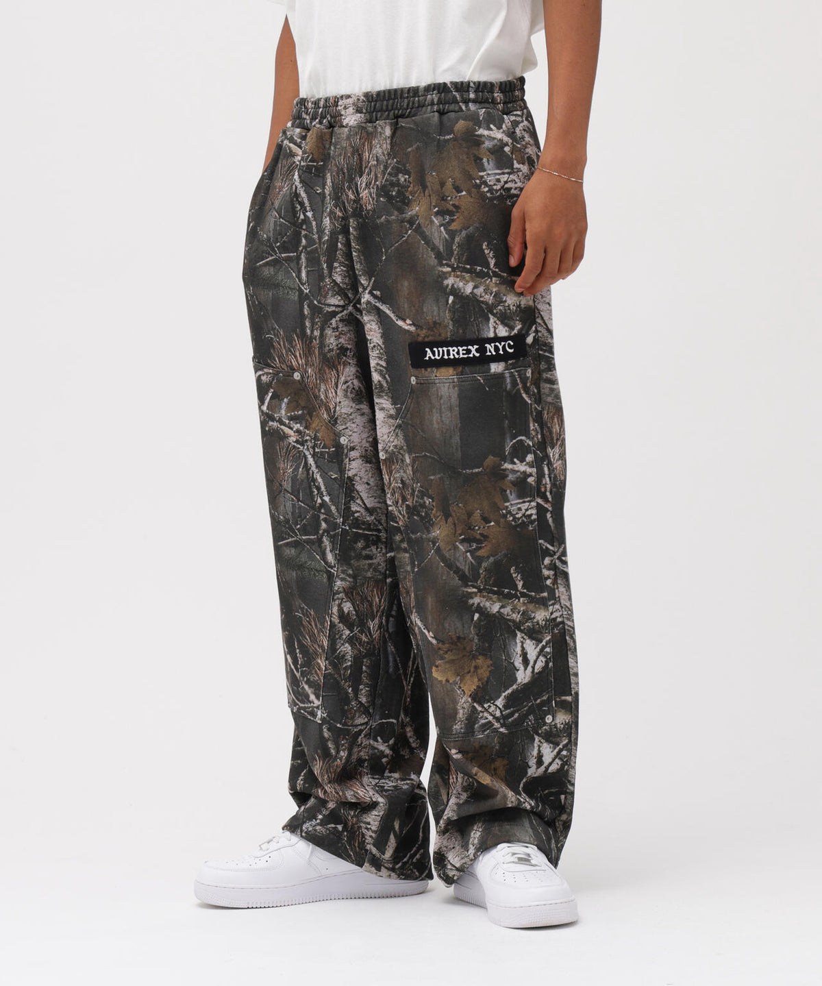 SWEAT PAINTER PANTS ”REAL TREE CAMO”