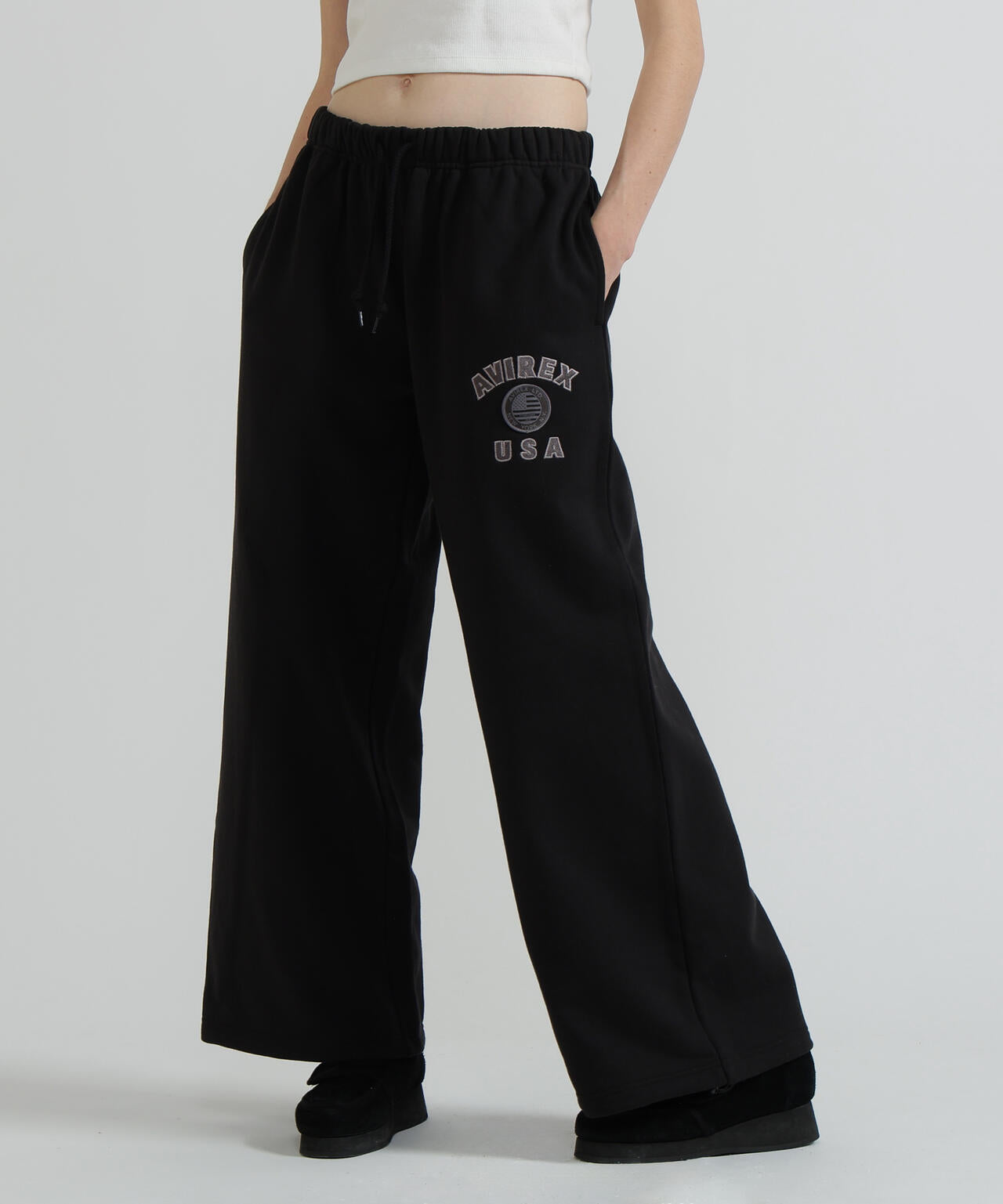 《WOMAN/直営店限定》VARSITY FLAG SWEAT PANTS