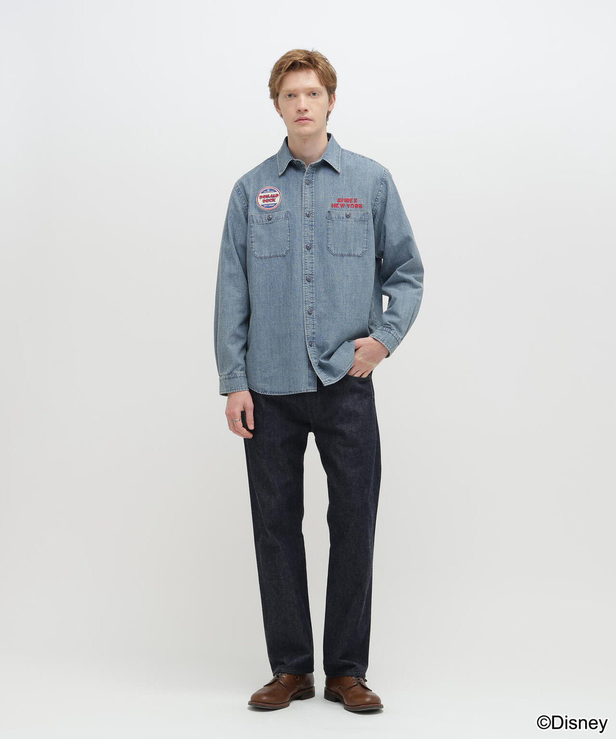 《Disney Collection》CHAMBRAY SHIRT