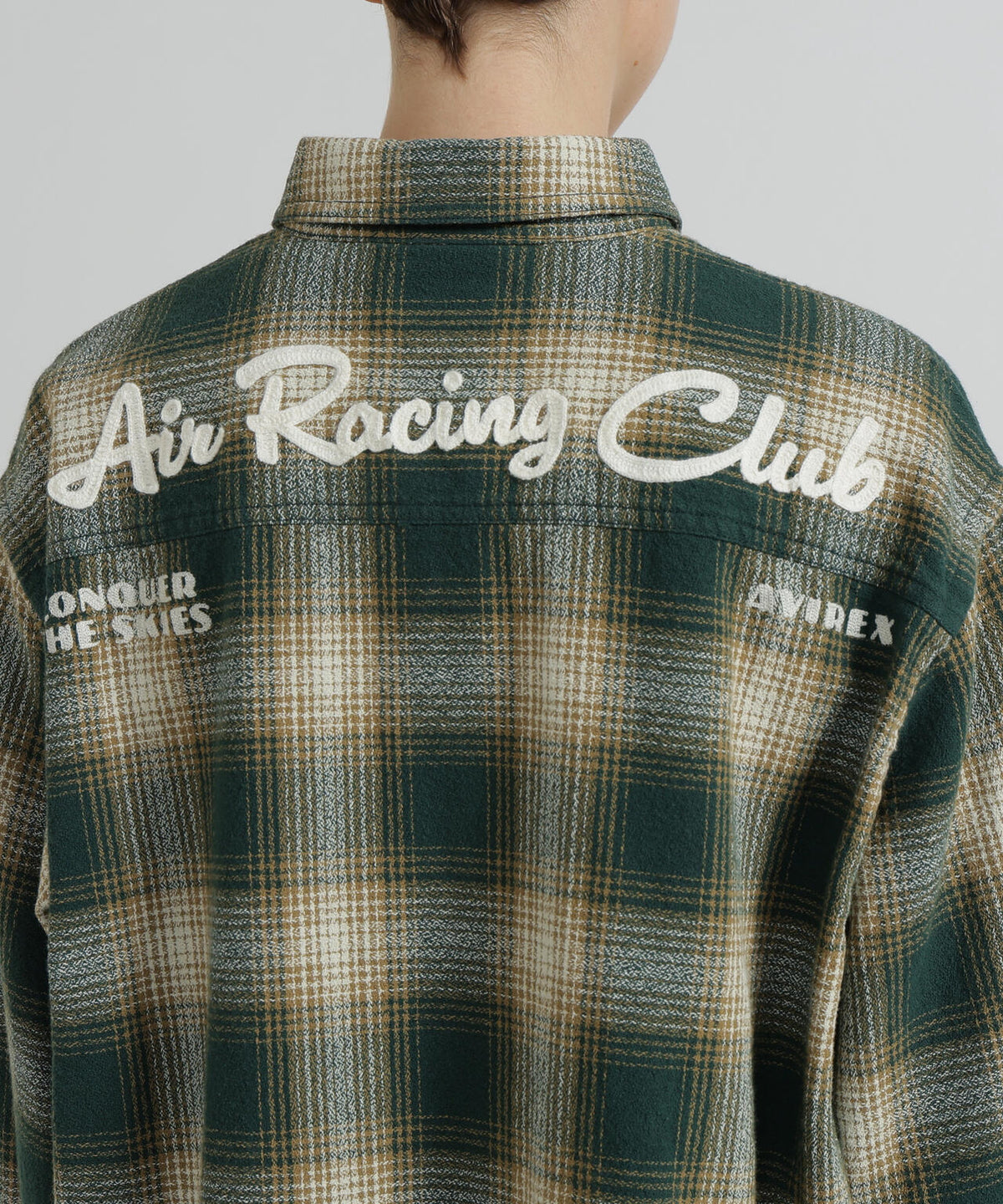 《WOMAN》OMBRE CHECK SHIRT