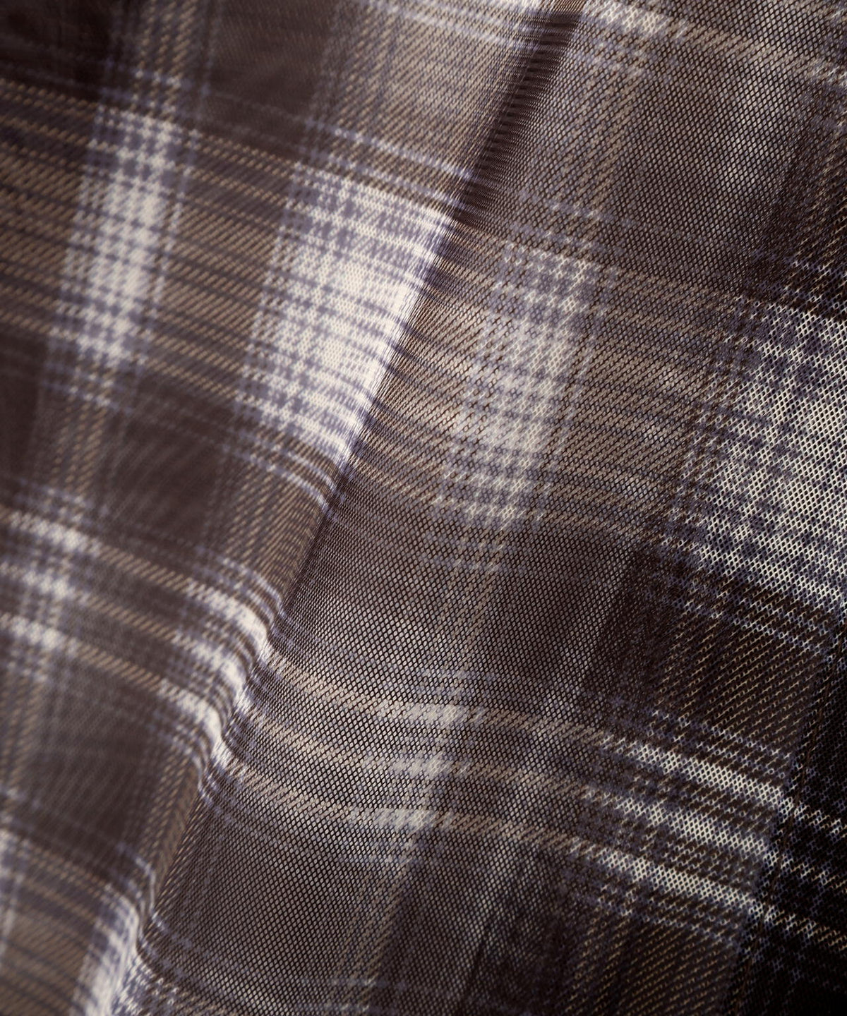 《直営店限定》SHEER CHECK SHIRT