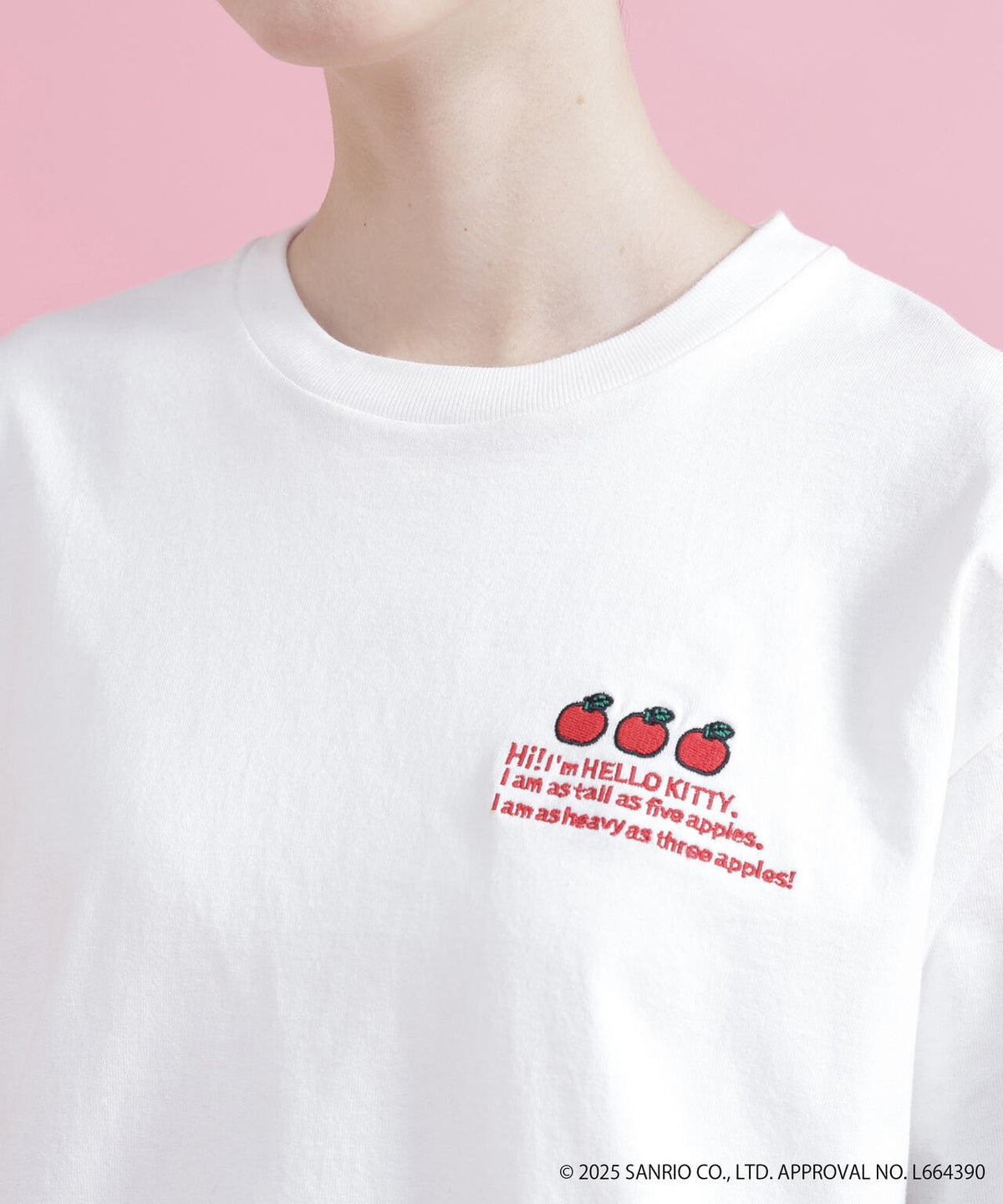 《AVIREX×HELLO KITTY》LONG SLEEVE T-SHIRT