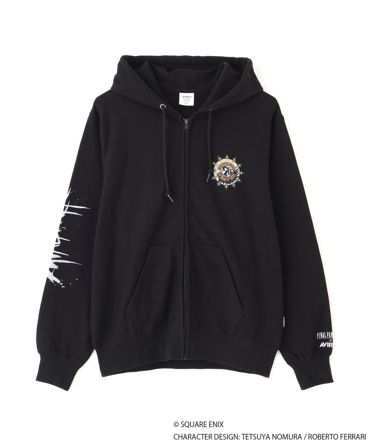 《AVIREX × FINAL FANTASY VII REMAKE》ZIP UP HOODIE ”SEVENTH HEAVEN”