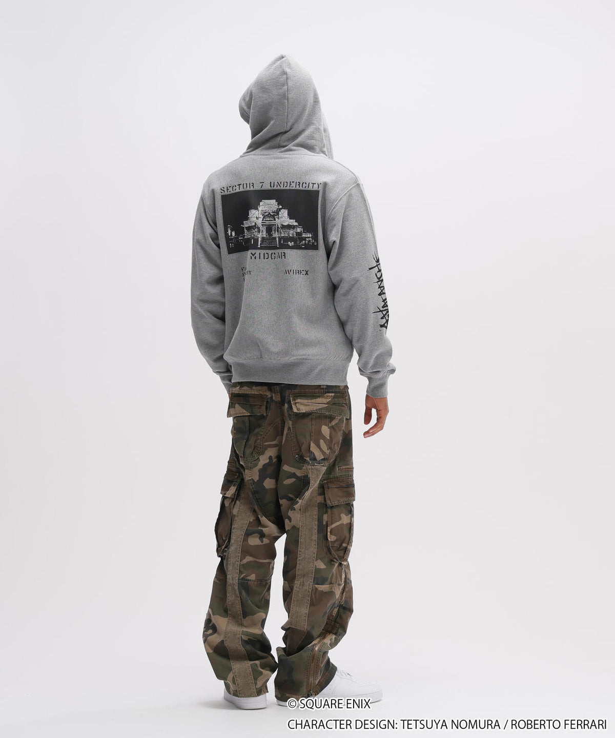 《AVIREX × FINAL FANTASY VII REMAKE》ZIP UP HOODIE ”SEVENTH HEAVEN”