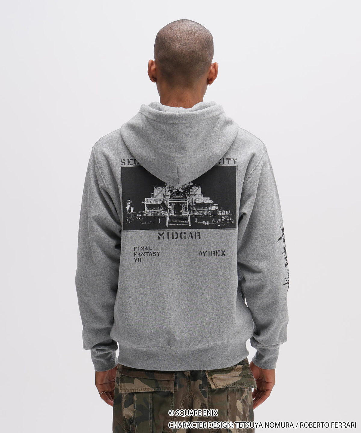 《AVIREX × FINAL FANTASY VII REMAKE》ZIP UP HOODIE ”SEVENTH HEAVEN”
