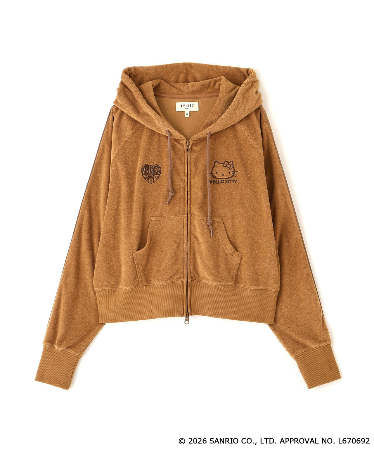 《AVIREX×HELLO KITTY》PILE PARKA