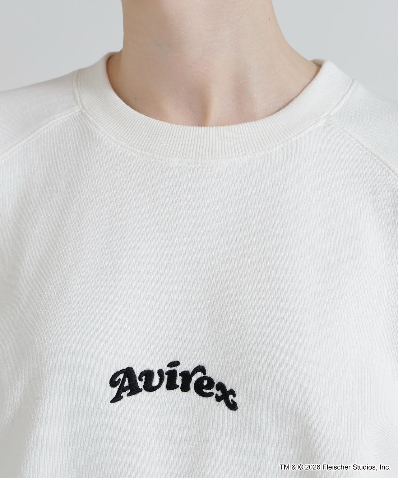 《AVIREX × Betty Boop》CREW NECK SWEAT