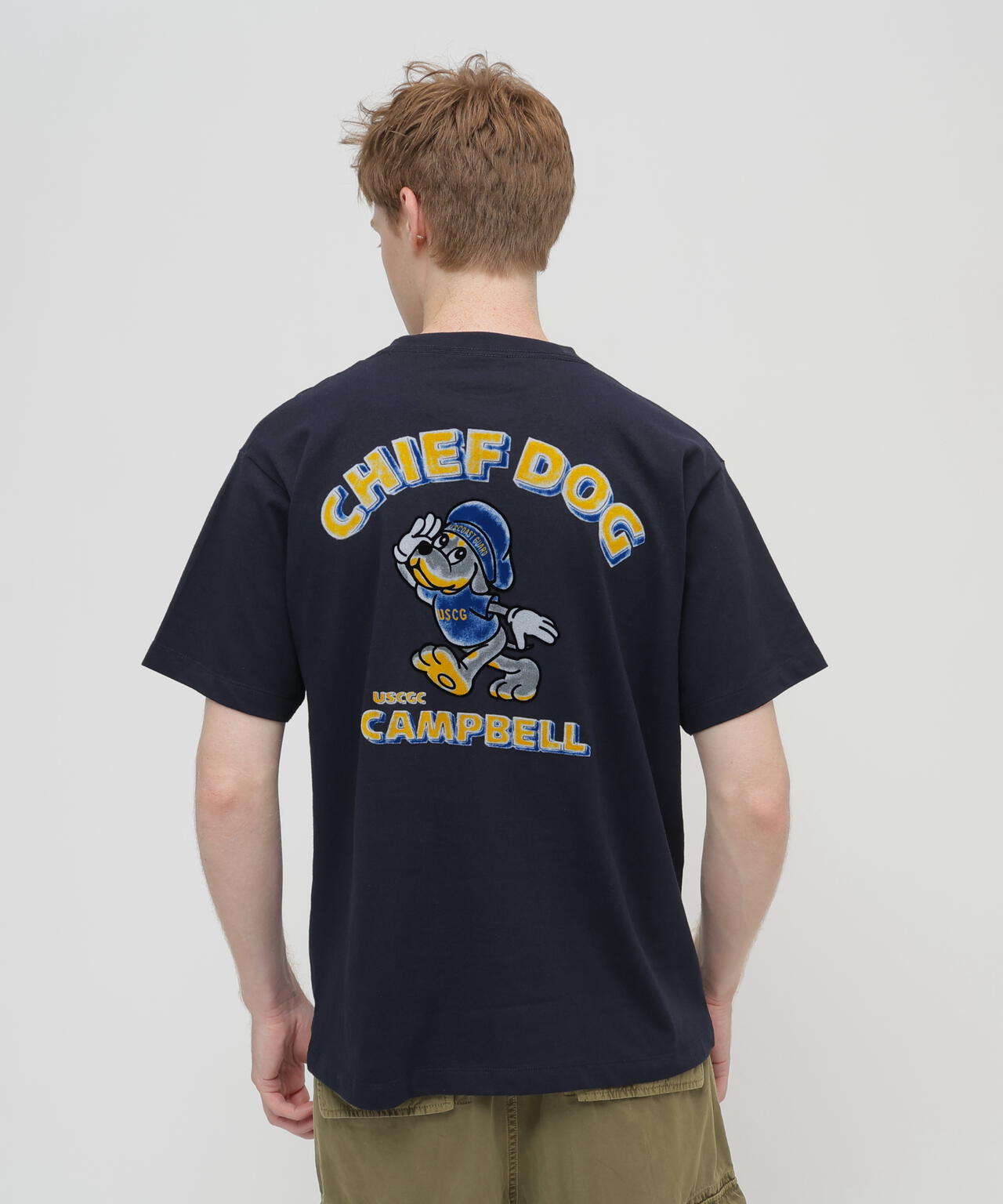 CHIEF DOG FLOCK PRINT T-SHIRT