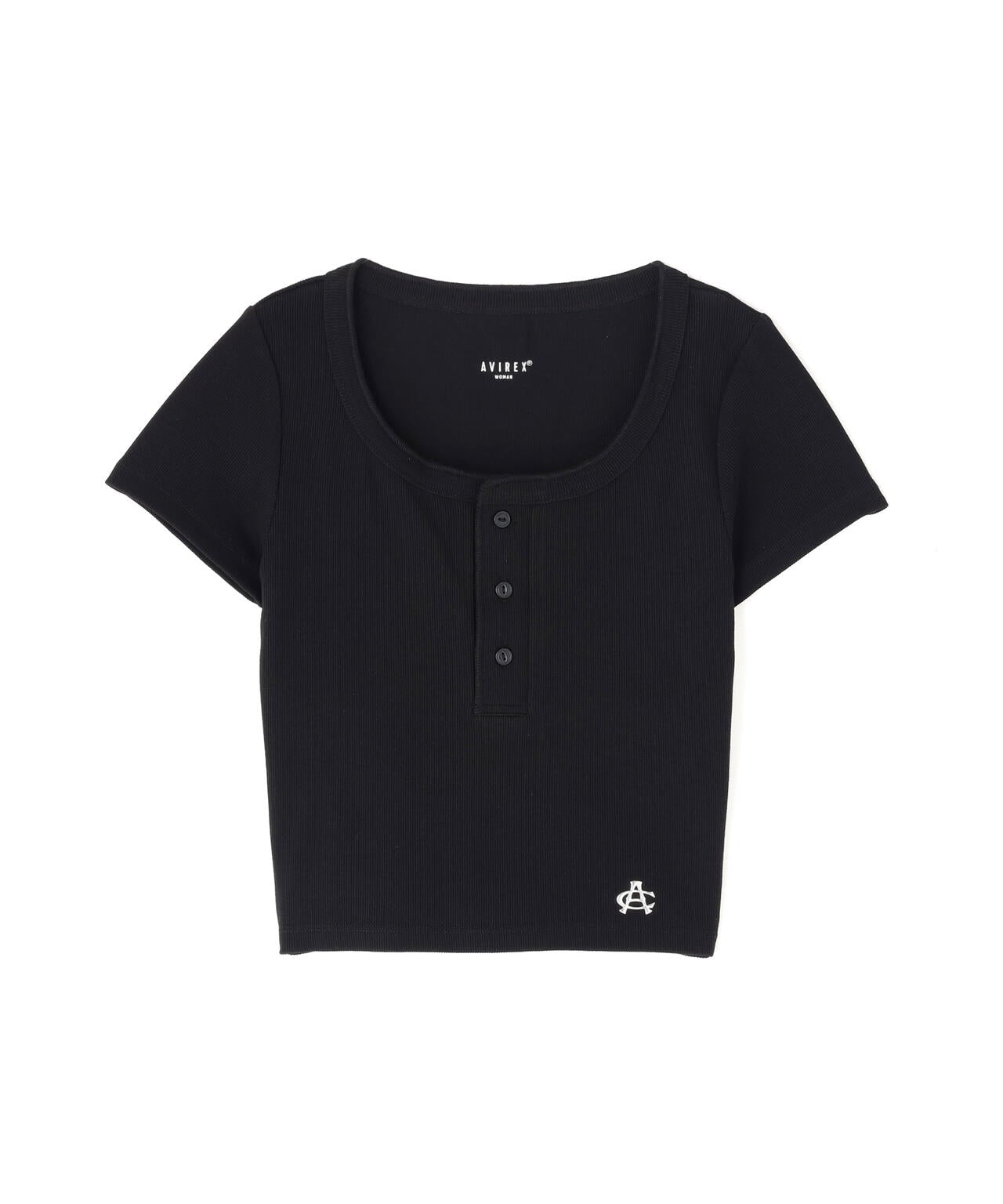 《直営店限定》S/S AC RIB HENLY T-SHIRT