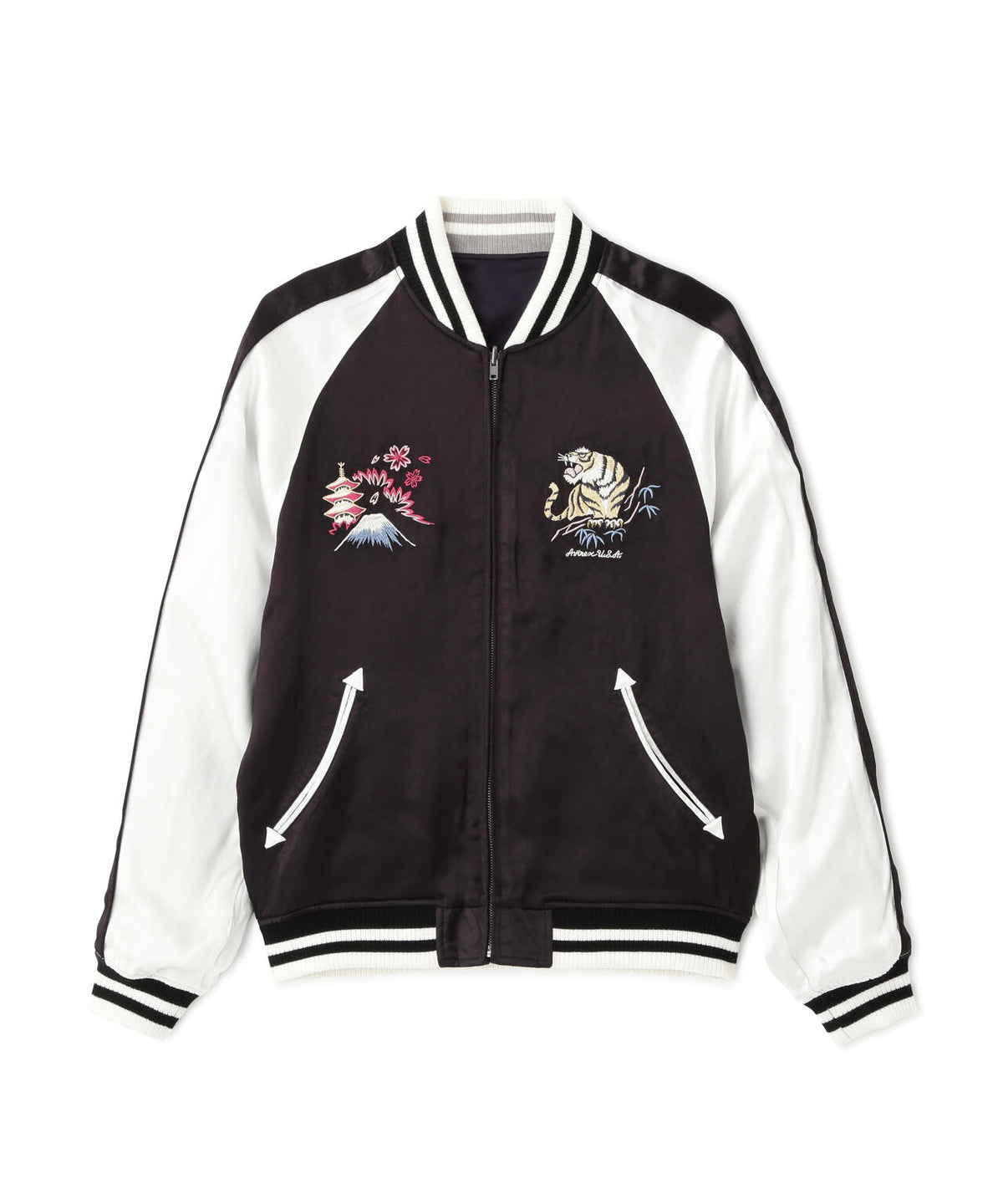 《直営店限定》SOUVENIR JACKET ”DRAGON & CHERRY BLOSSOMS”