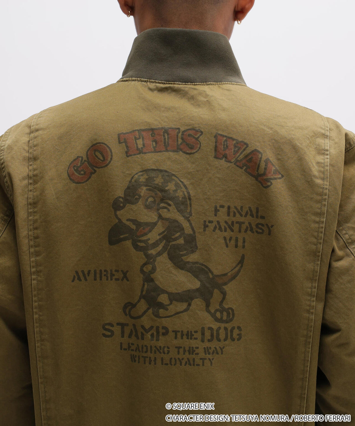 《AVIREX × FINAL FANTASY VII REMAKE》TANKERS ”STAMP DOG”