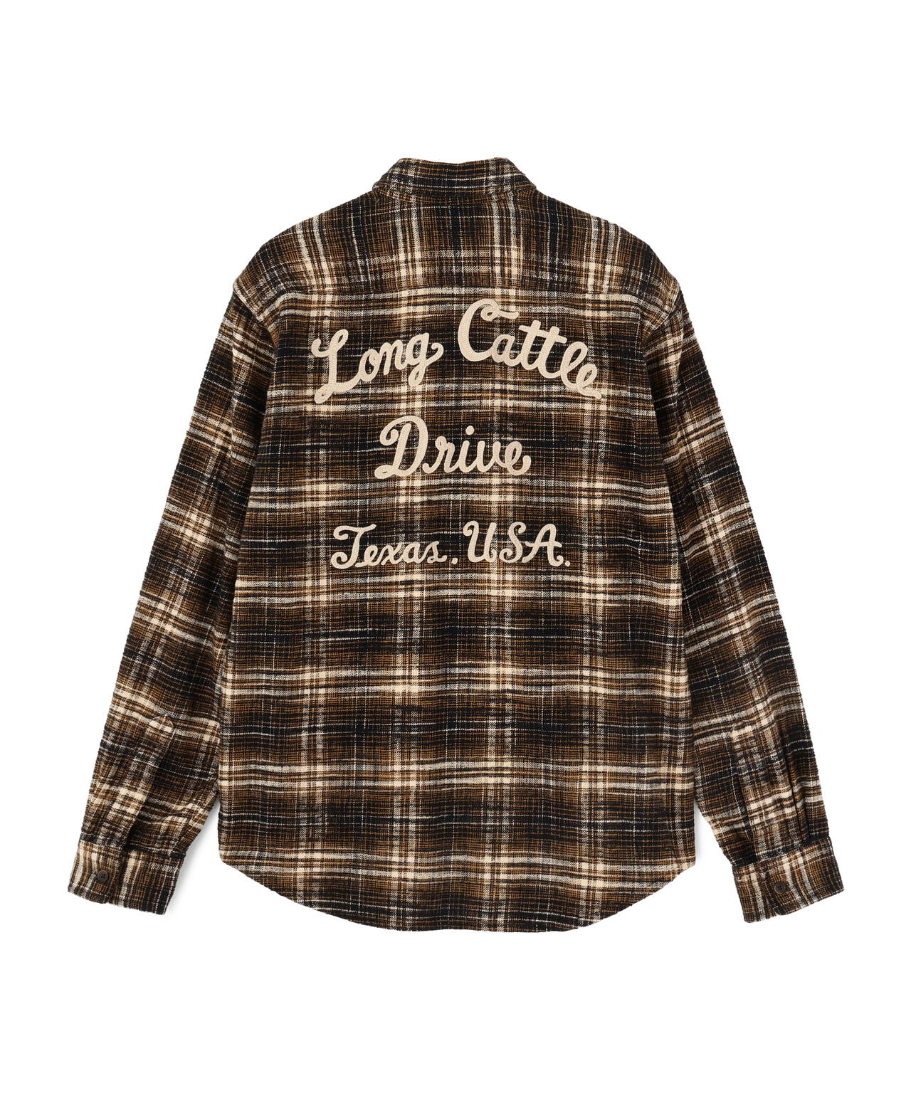 L/S CHECK SHIRT”LONG CATTLE DRIVE”