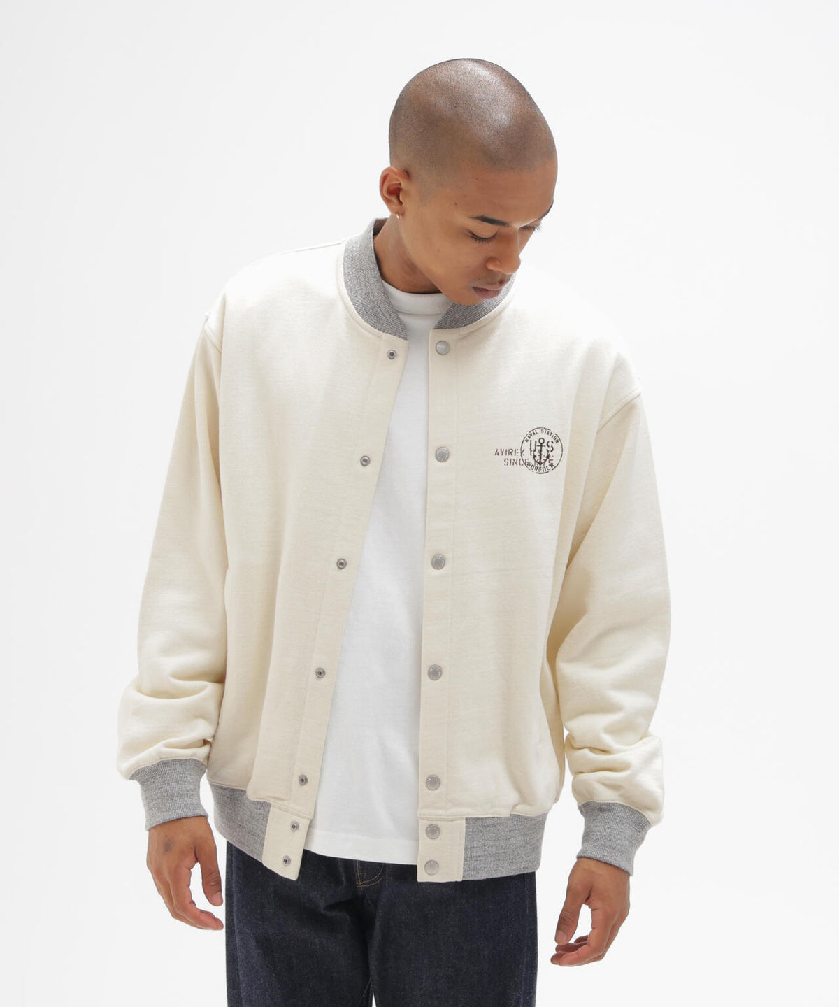 U.S. NAVY SNAP CARDIGAN