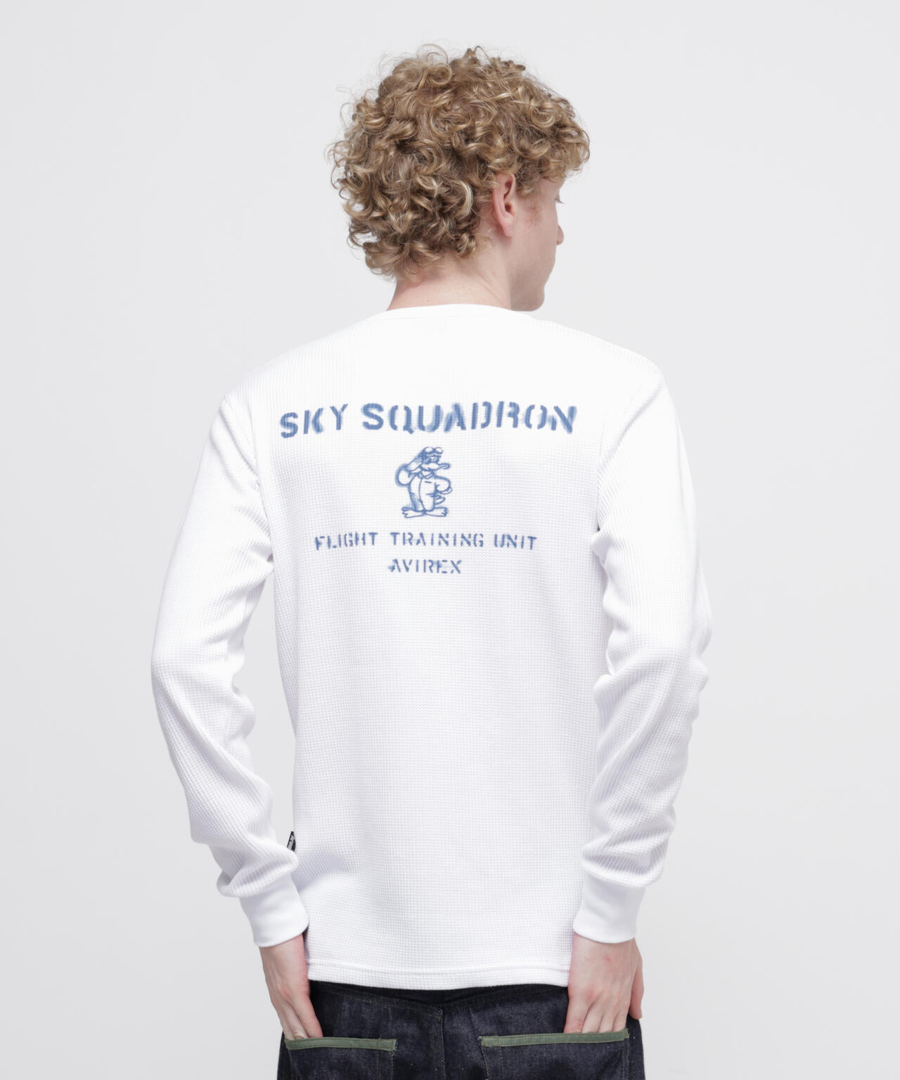 《WEB&DEPOT限定》MINI WAFFLE L/S T-SHIRT