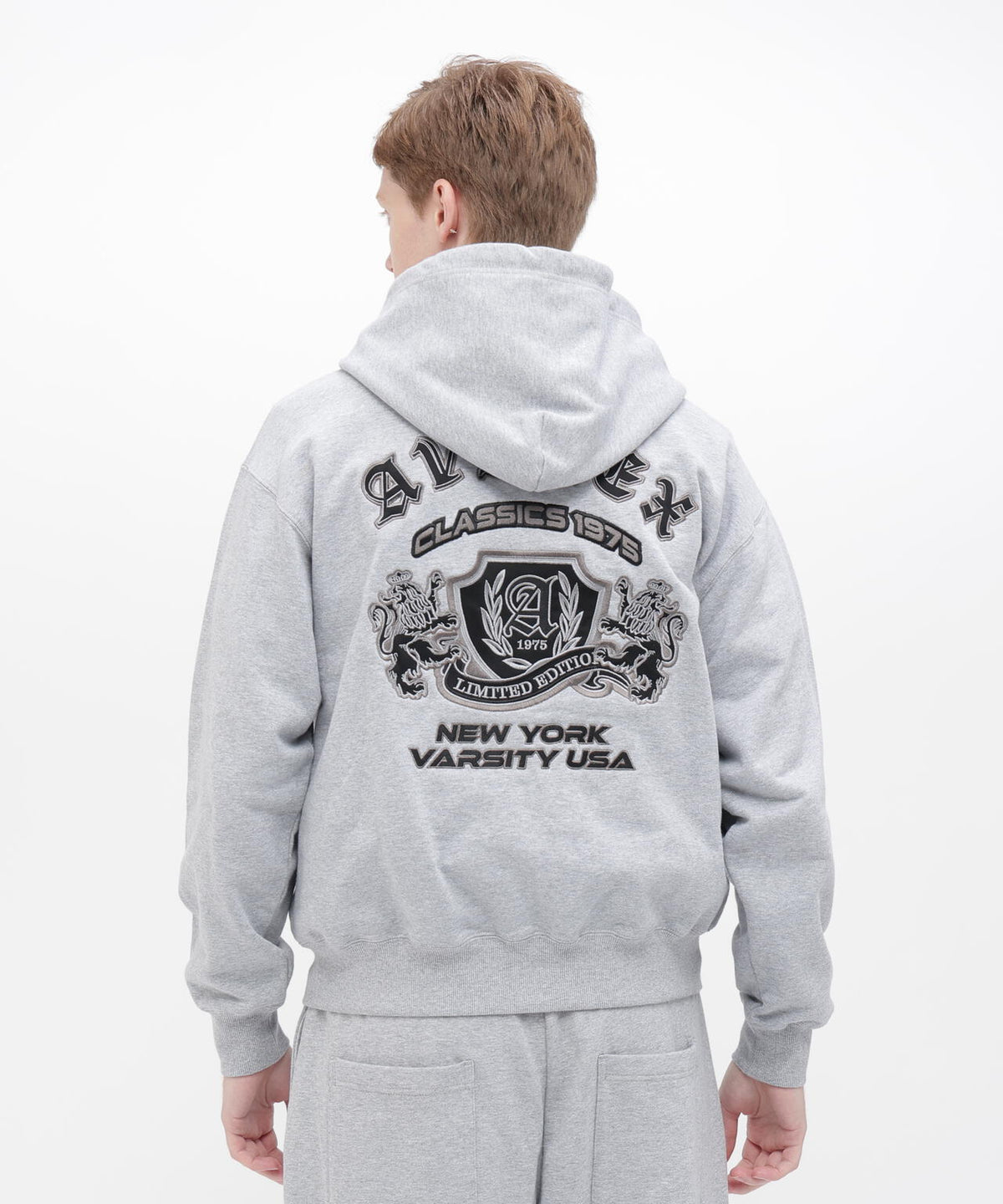 VARSITY ZIP UP PARKA ”SELECTED AUTHORITY”
