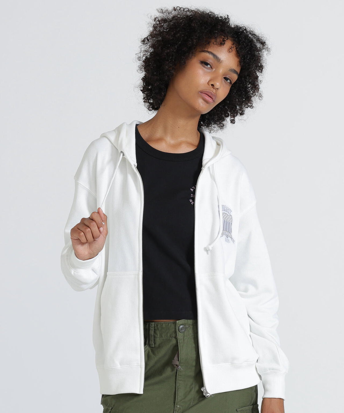 《WEB&DEPOT限定》VARSITY ZIP UP PARKA