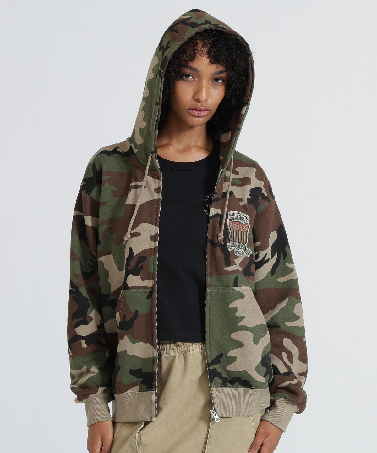 《WEB&DEPOT限定》VARSITY ZIP UP PARKA