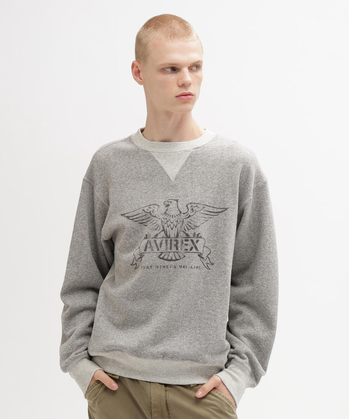 《直営店限定》VINTAGE CREWNECK SWAET ”EAGLE”