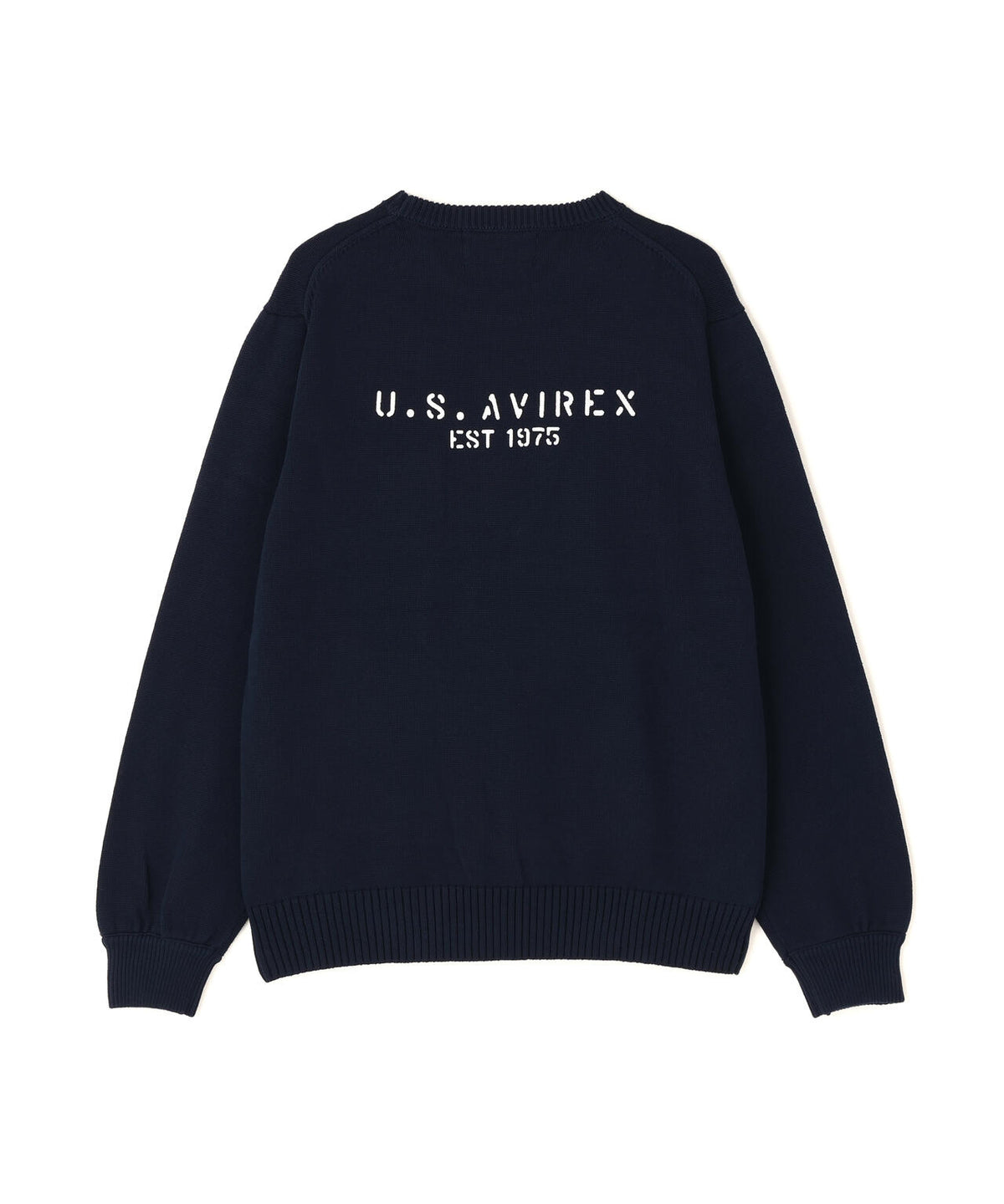 《WEB&DEPOT限定》CREW NECK COTTON KNIT