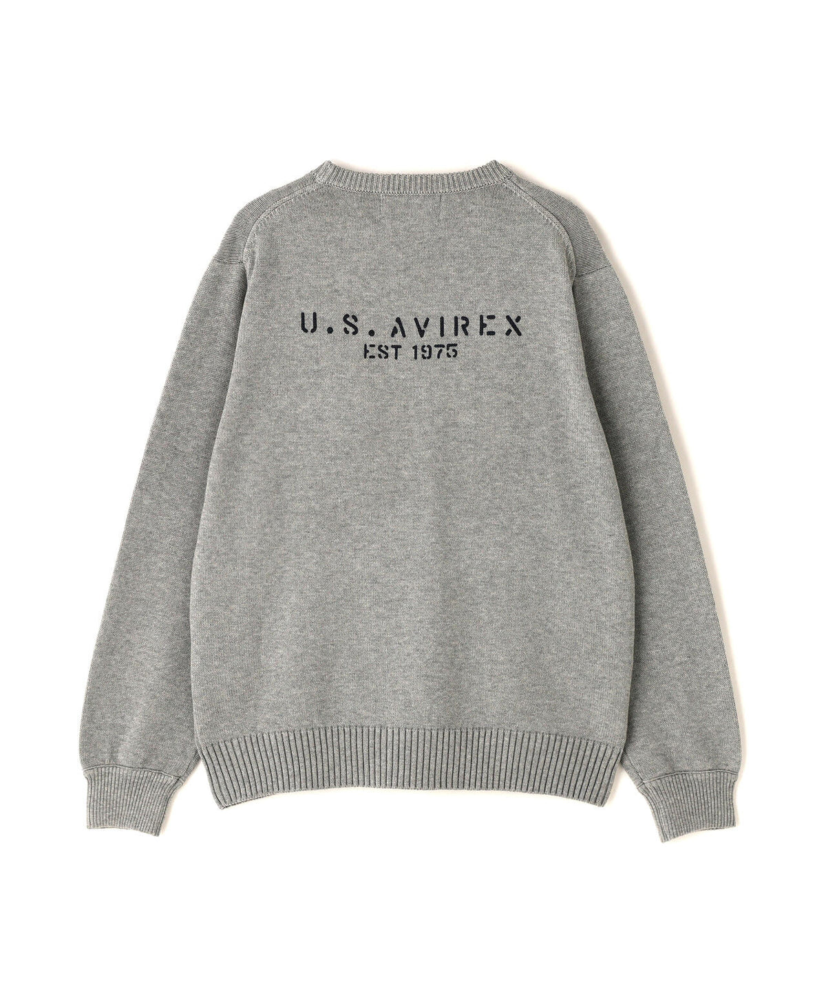 《WEB&DEPOT限定》CREW NECK COTTON KNIT