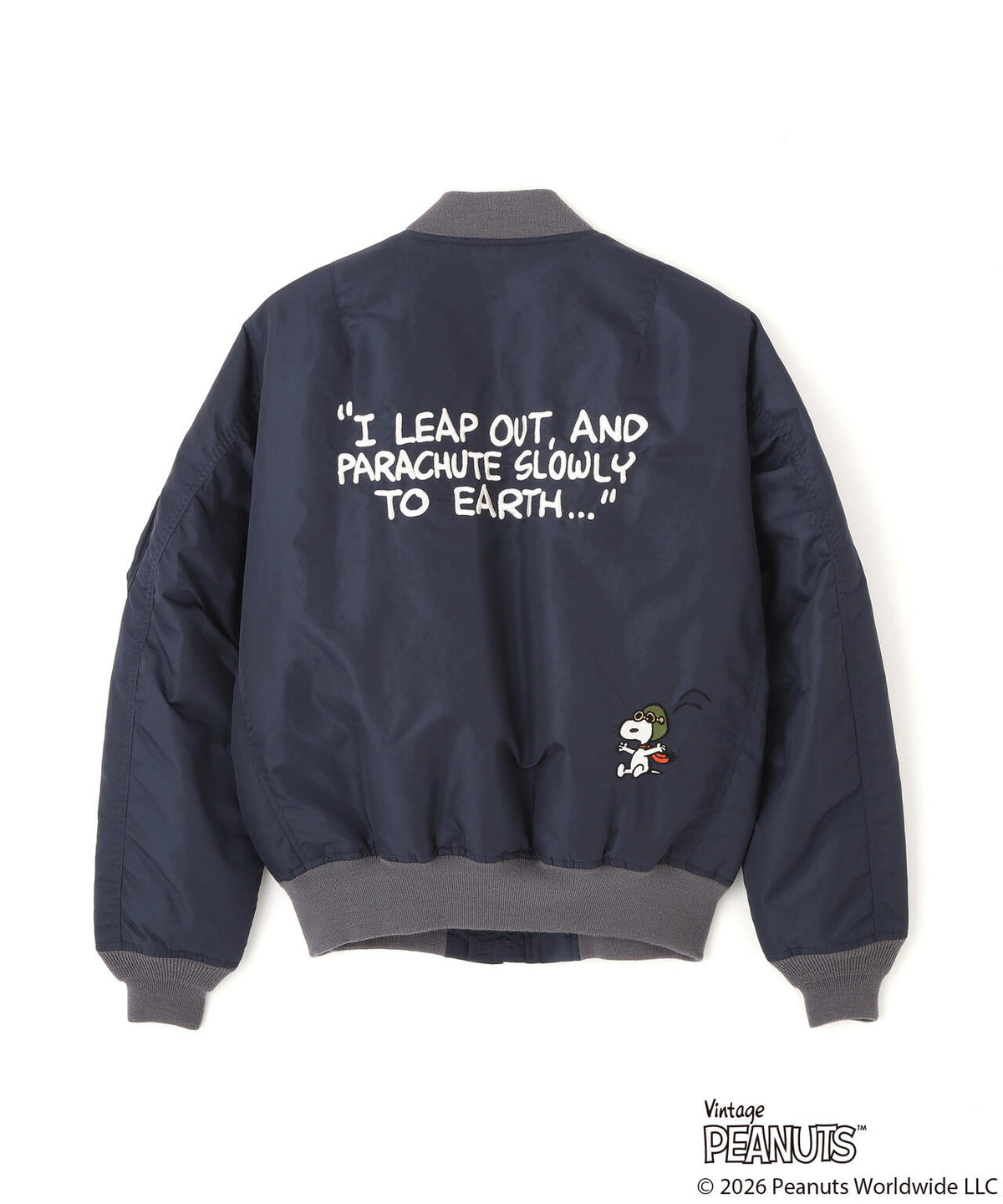 《AVIREX × PEANUTS》MA-1 ”FLYING ACE”
